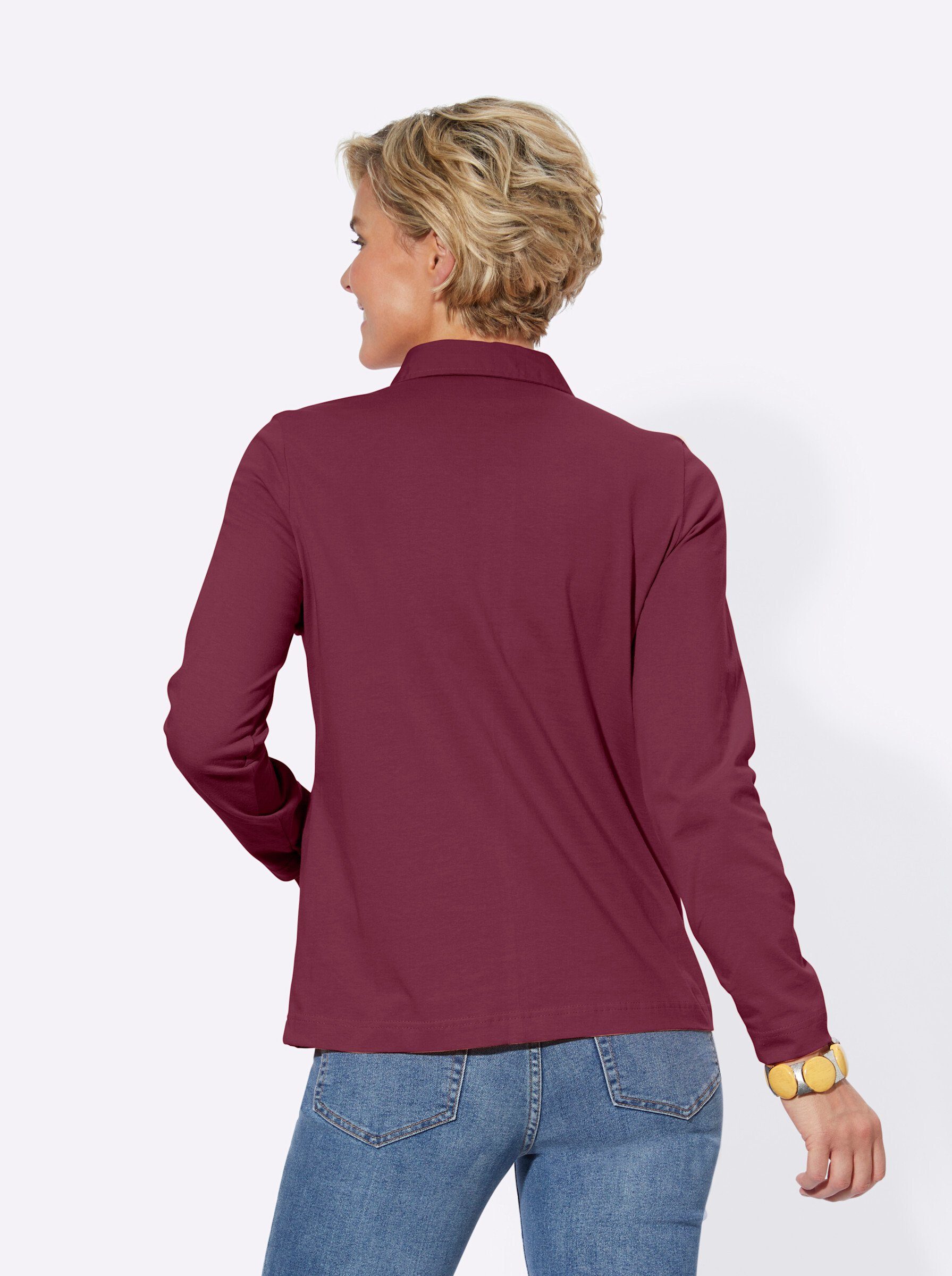 Witt T-Shirt Langarm-Poloshirt günstig online kaufen