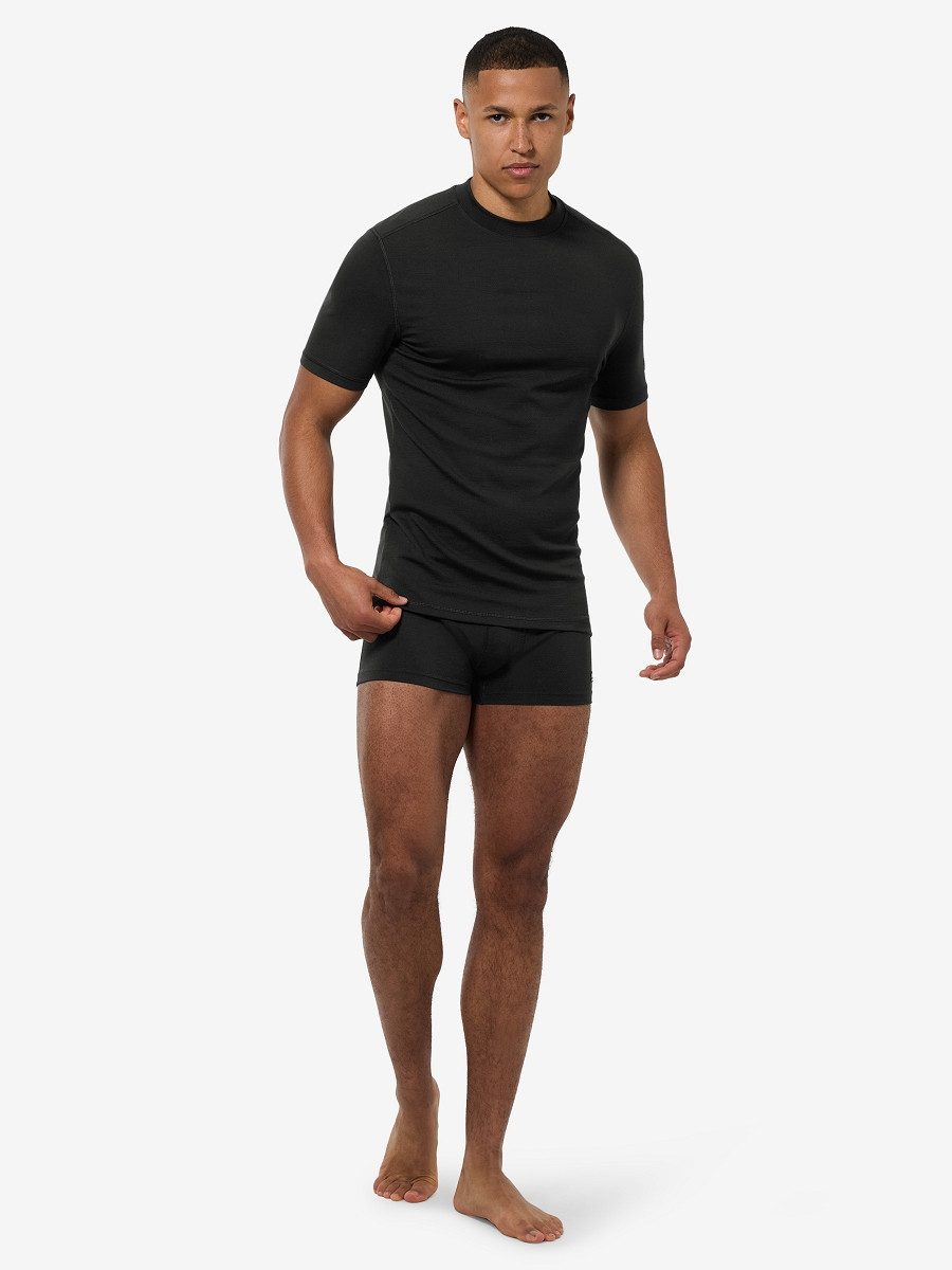 SUPER.NATURAL Boxershorts für Herren, Merino M LUX BASE BOXER bietet luxeriöse Optik und Komfort