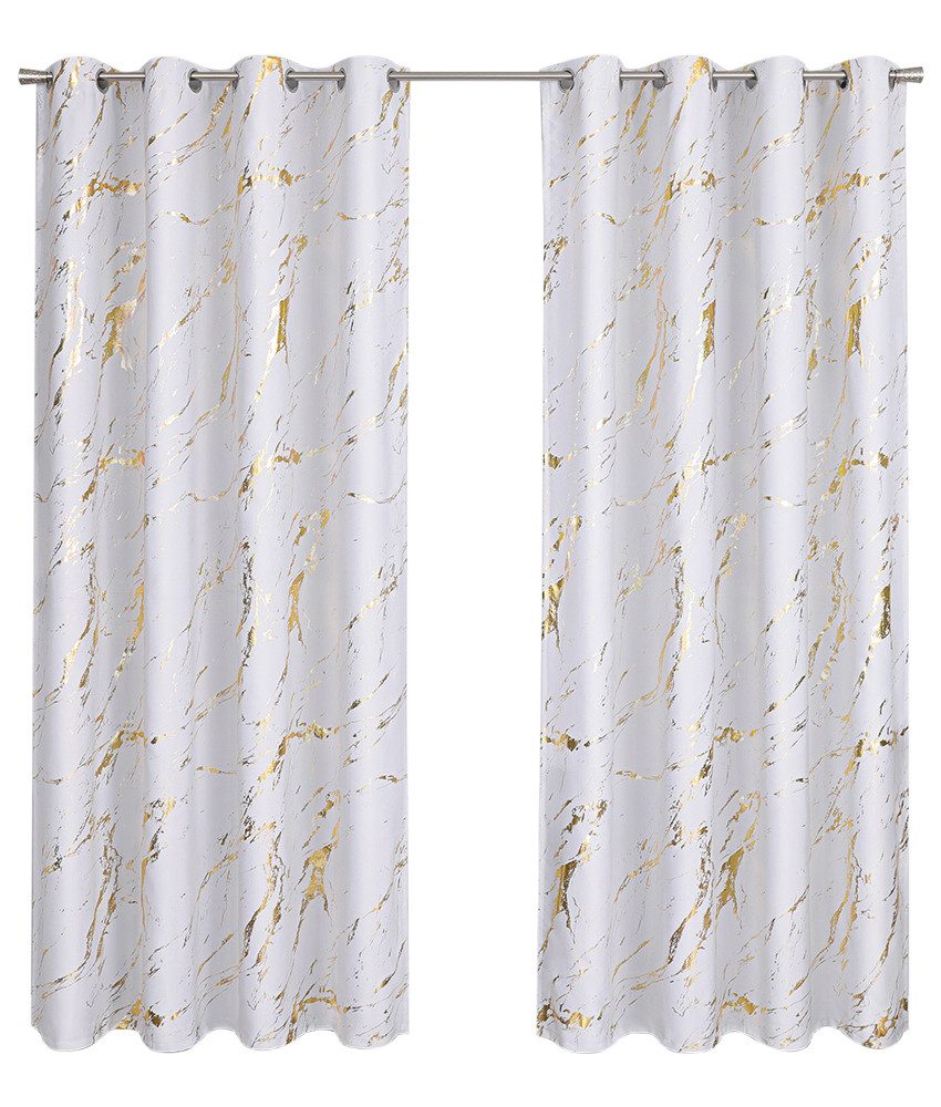 Joyswahl Vorhang Luka (1 St), Ösen, Blickdicht glänzend Streifen günstig online kaufen