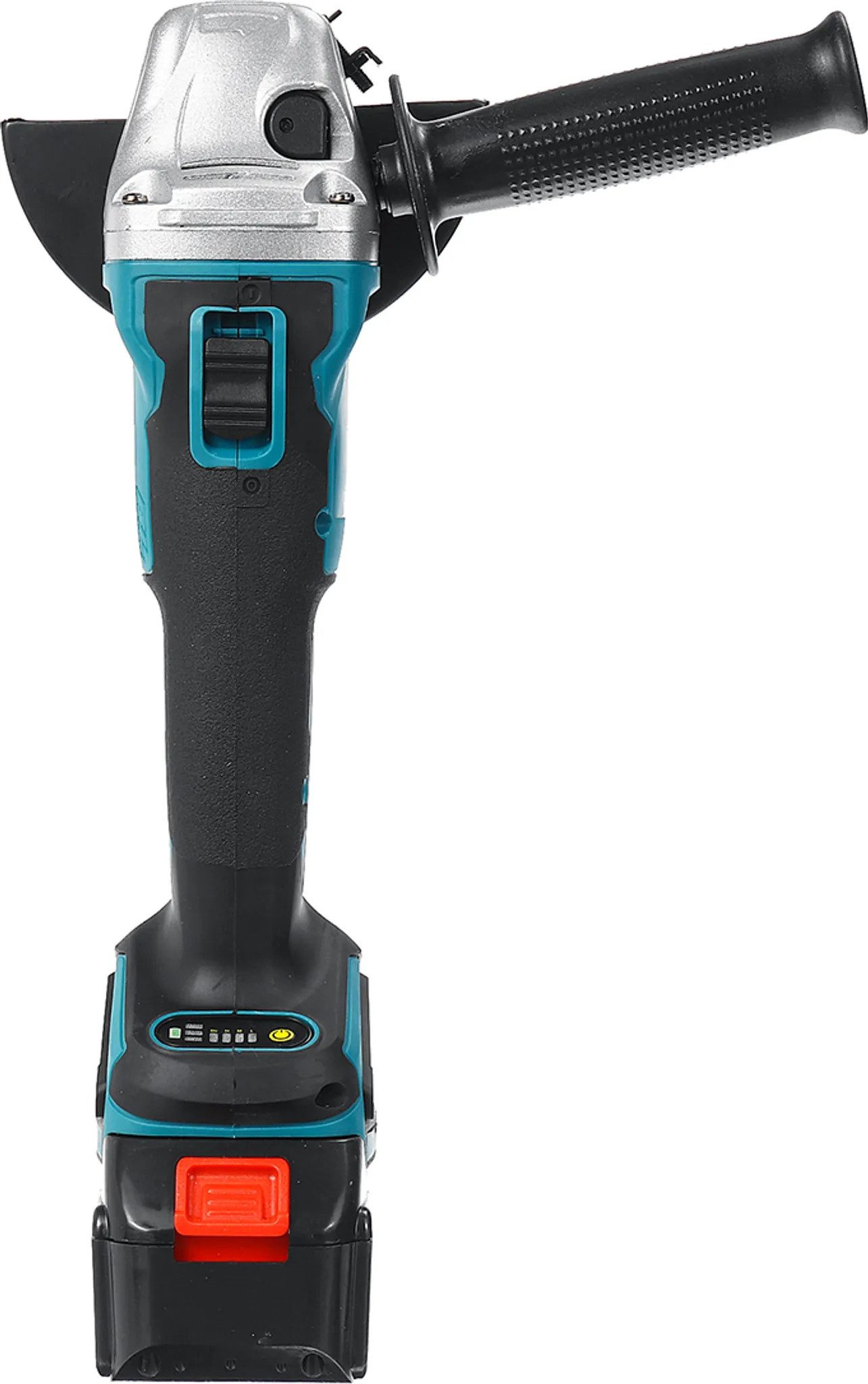 Athlix Akku-Winkelschleifer Elektrischer Winkelschleifer mit variabler Geschwindigkeit und 2 Akkus, max. 10000 U/min, 10000 U/min, 1280 W, Zwei-Gang-Geschwindigkeitsregelung