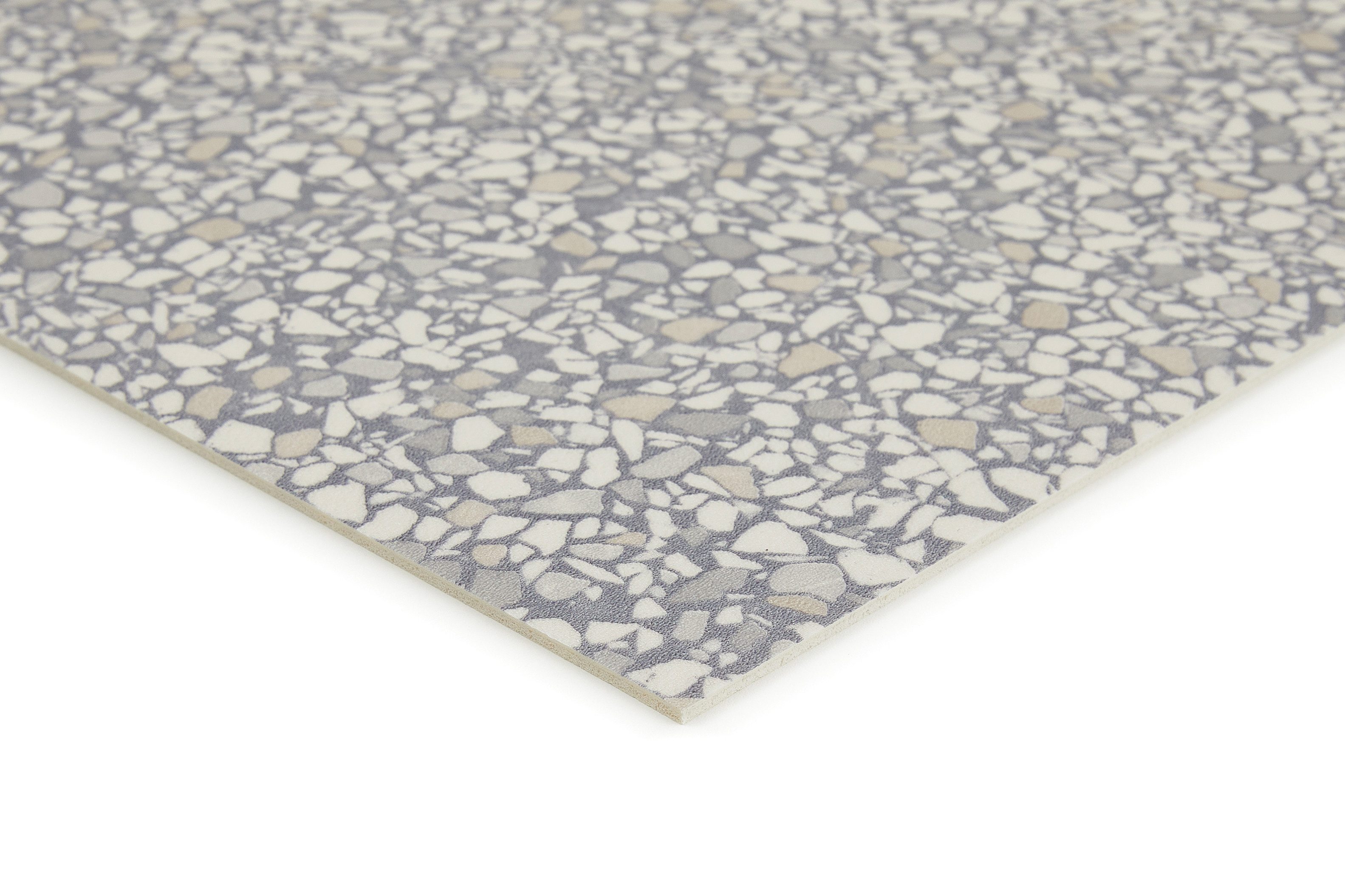 misento Vinylboden Arctic in Grau gesprenkelt, für Feuchtraum- und Privatbereiche, PVC Bodenbelag Meterware 200/400 cm Breite, 2,8 mm Stärke – Bild 5 von 5