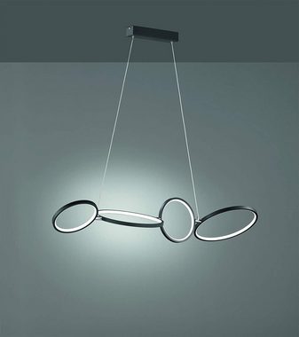 lightling LED Pendelleuchte Sina Pendel groß, LED fest integriert, Warmweiß, moderne Pendellampe mit toller Designsprache