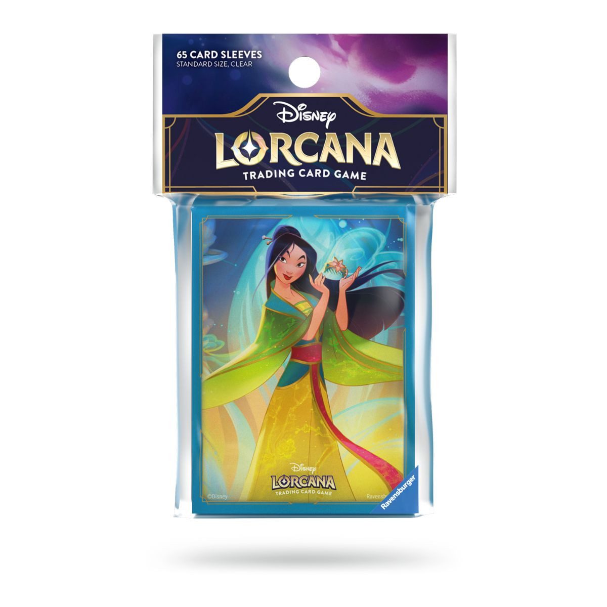 Ravensburger Sammelkarte Disney Lorcana Mythen Sleeves Mulan (65 Sleeves)