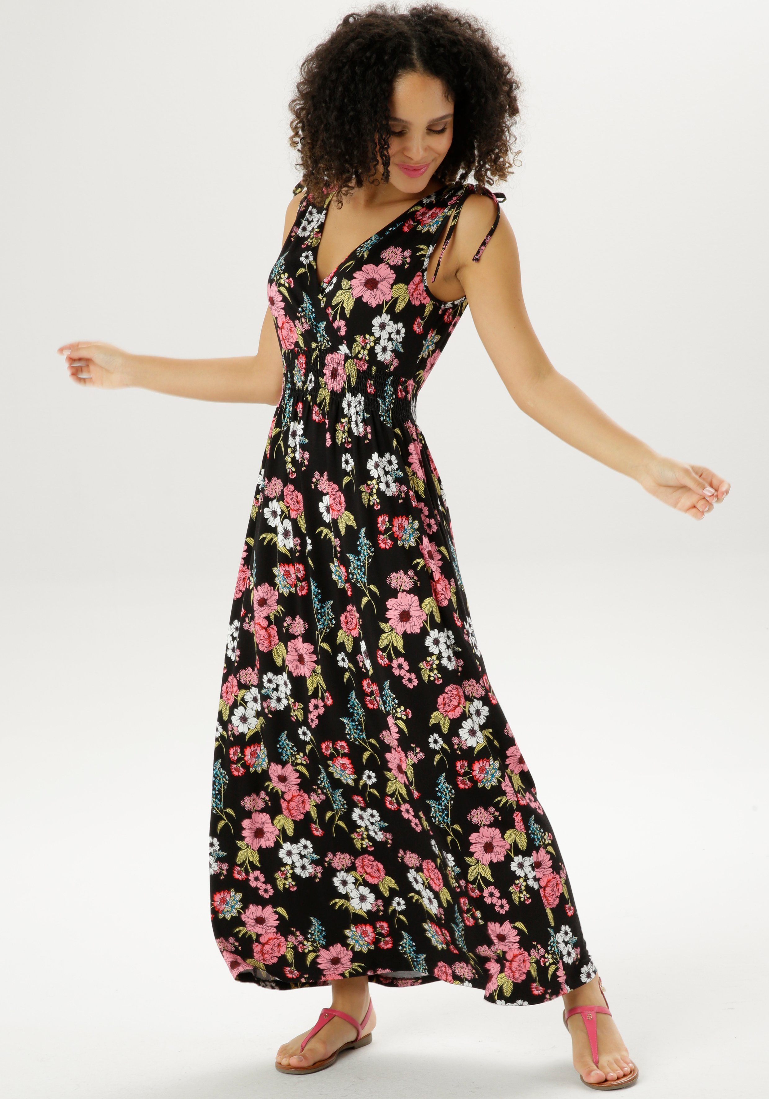 Aniston Raffen Trägern zum SELECTED mit Sommerkleid