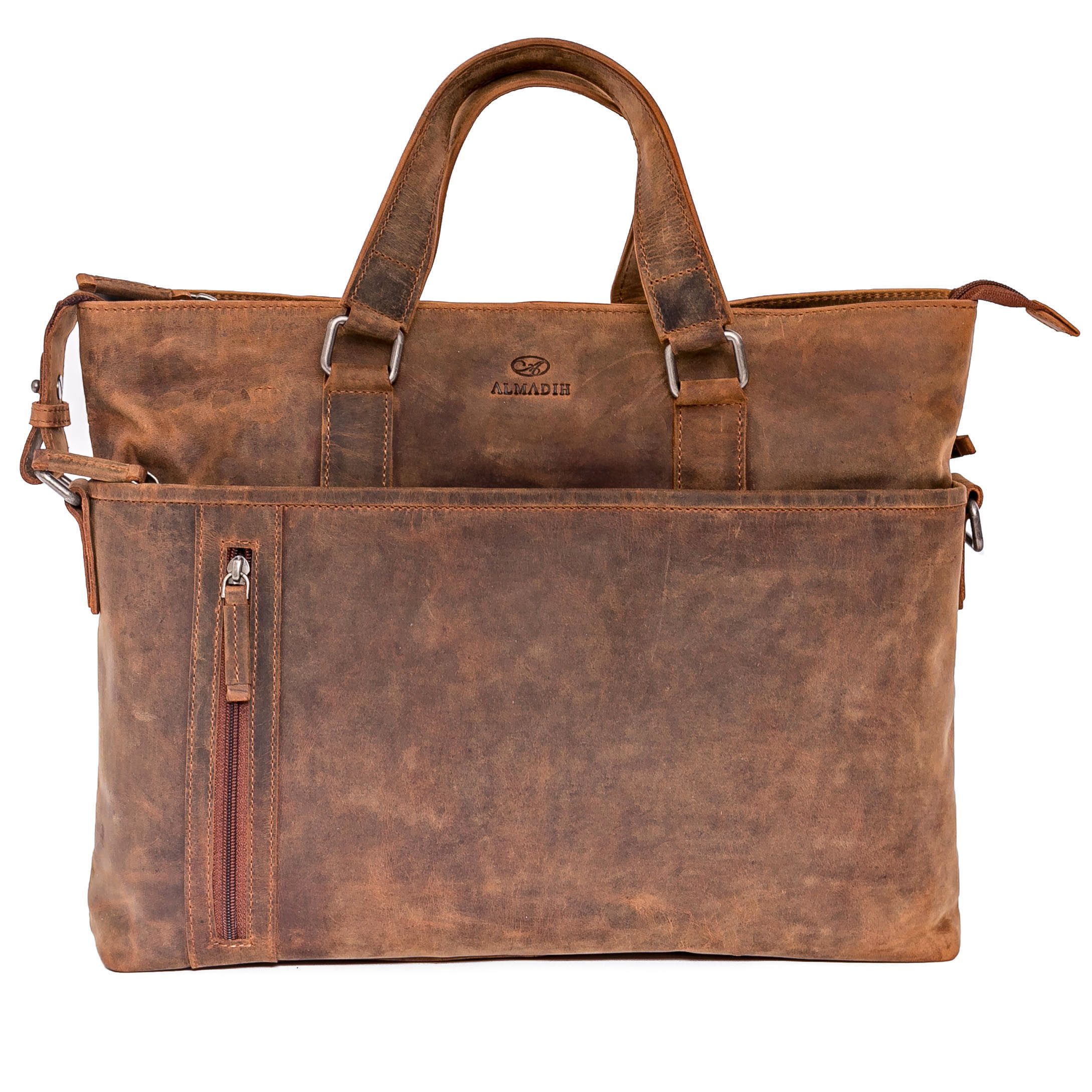 Aktentasche Laptoptasche Leo Business Tasche Umhängetasche Unitasche Herren