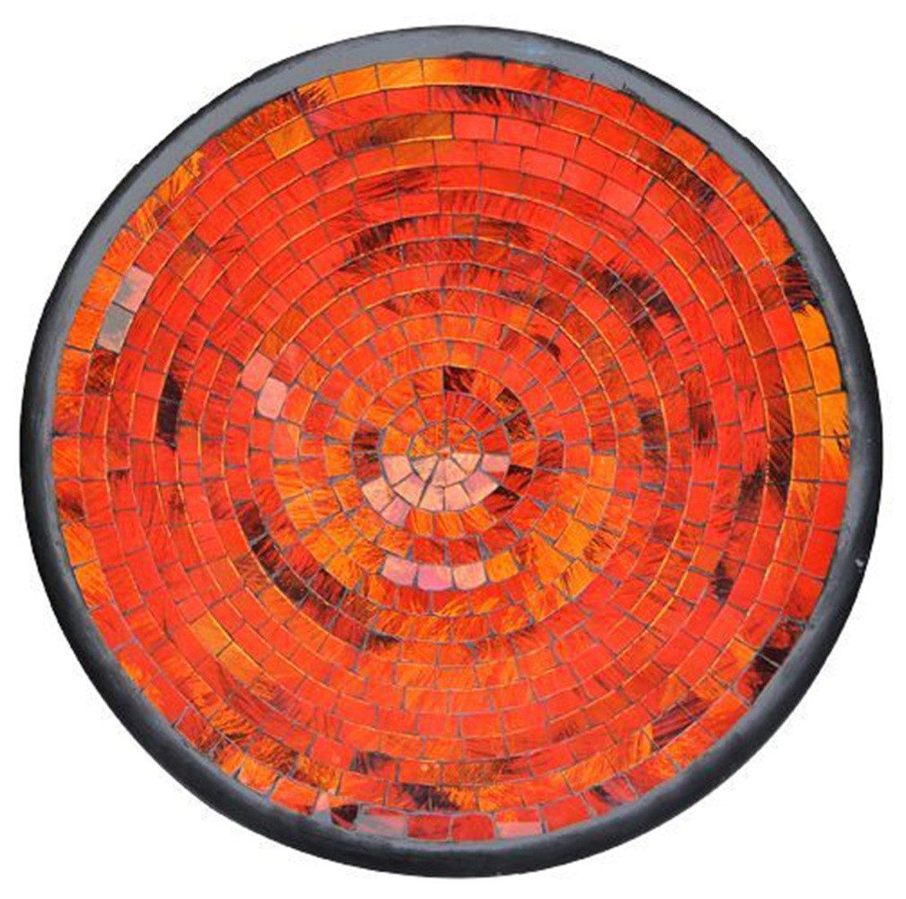 WORU Dekoschale Handgefertigte Mosaikschale – rund, Ø 37 cm, sieben Farben