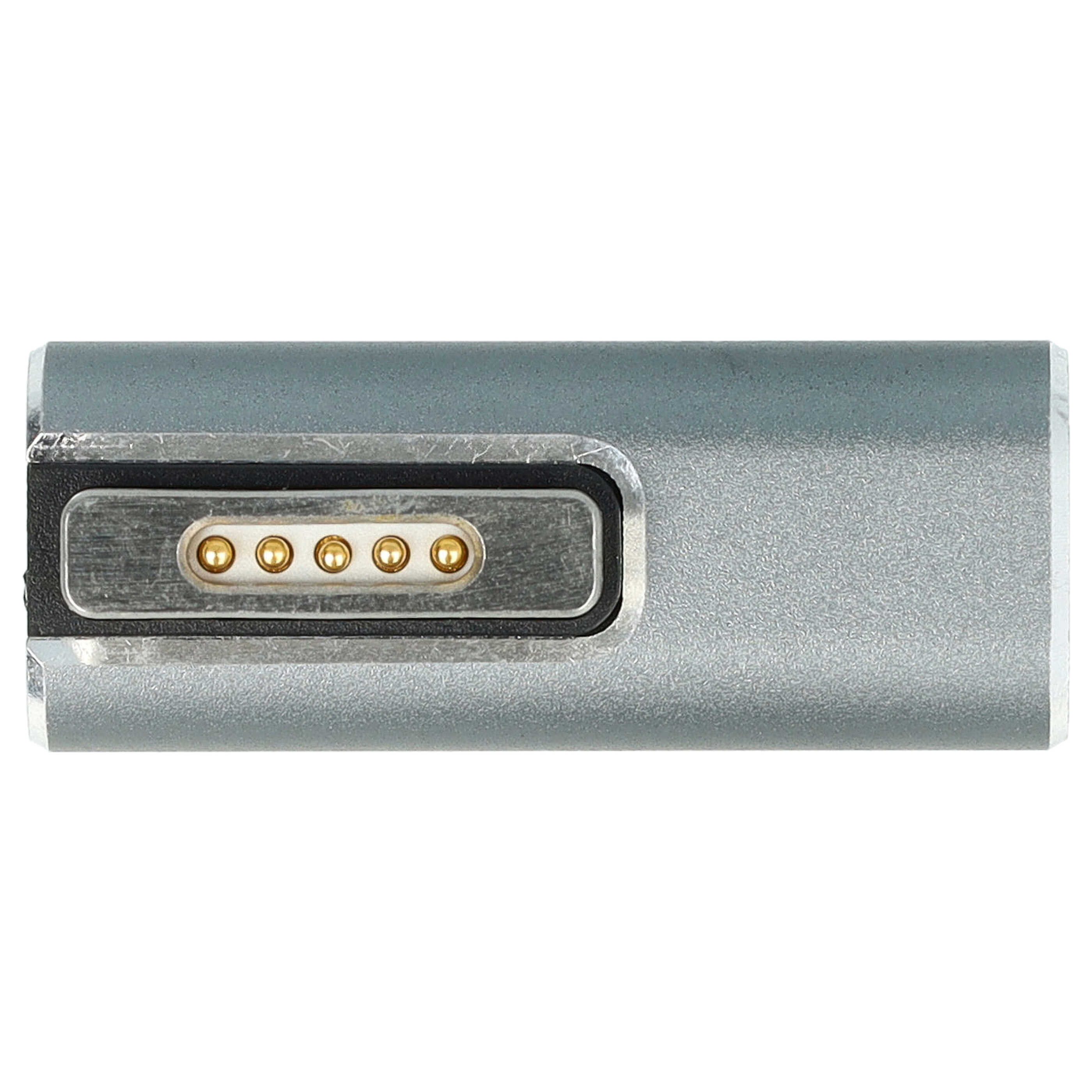 vhbw Adapter passend für Apple MacBook Air (13'', 2015 - 2017), (11", 2015) Notebook-Adapter USB Typ C Weiblich,Usb Type C, Magsafe 2 Männlich, Tragbar