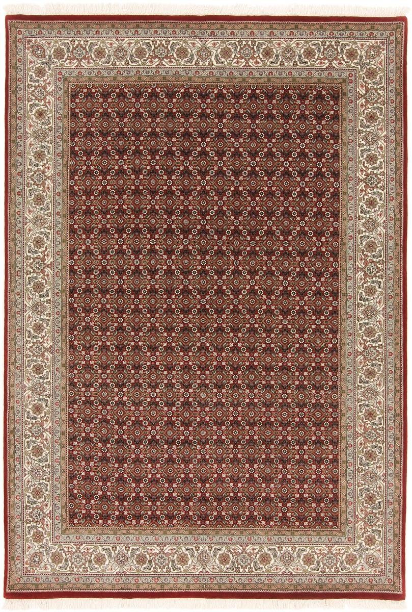 Orientteppich Täbriz 139x201 Handgeknüpfter Orientteppich, Nain Trading, rechteckig, Höhe: 12 mm