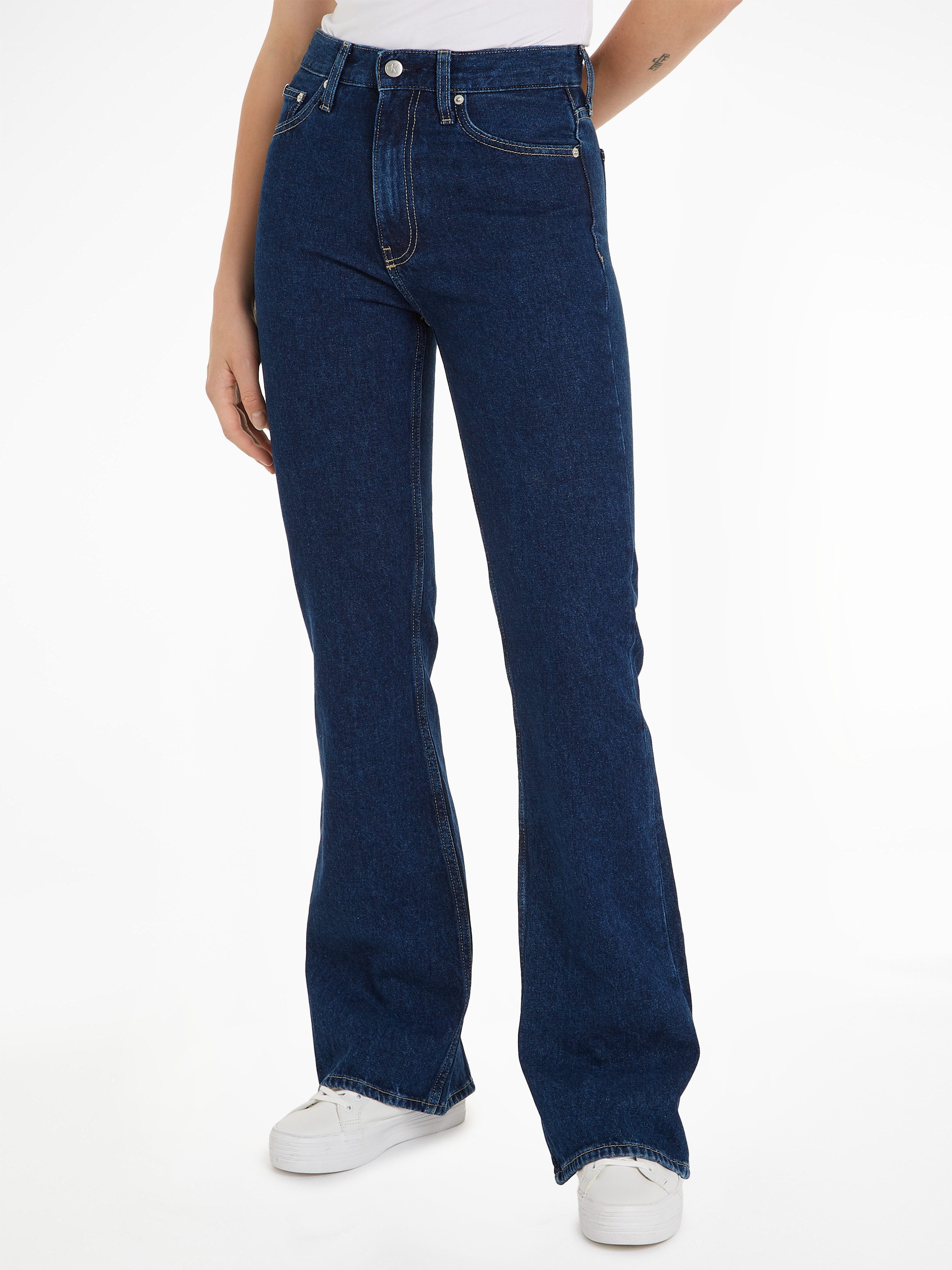 Calvin Klein Jeans Bootcut-Jeans AUTHENTIC BOOTCUT mit Markenlabel