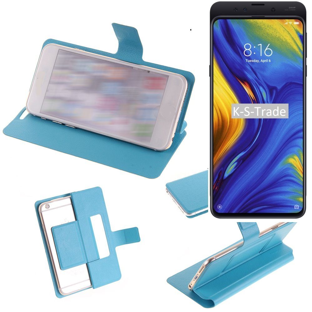 K-S-Trade Handyhülle für Xiaomi Mi Mix 3 5G, Schutzhülle Handyhülle Flip  cover Handy case Smartphone