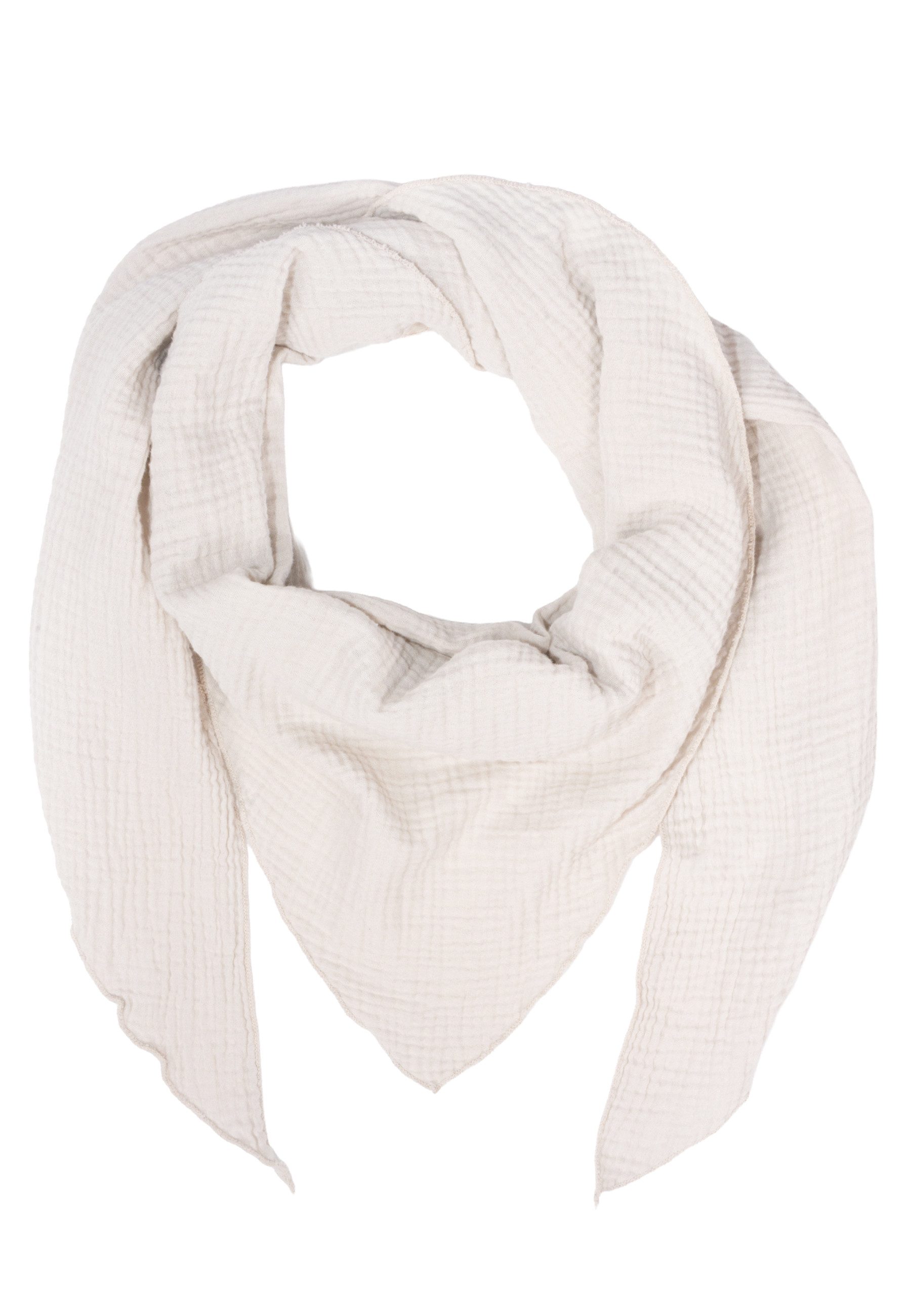 Seasons of April Schal LUISA MUSSELIN DREIECK, Dreieck Musselin Schal 100% günstig online kaufen