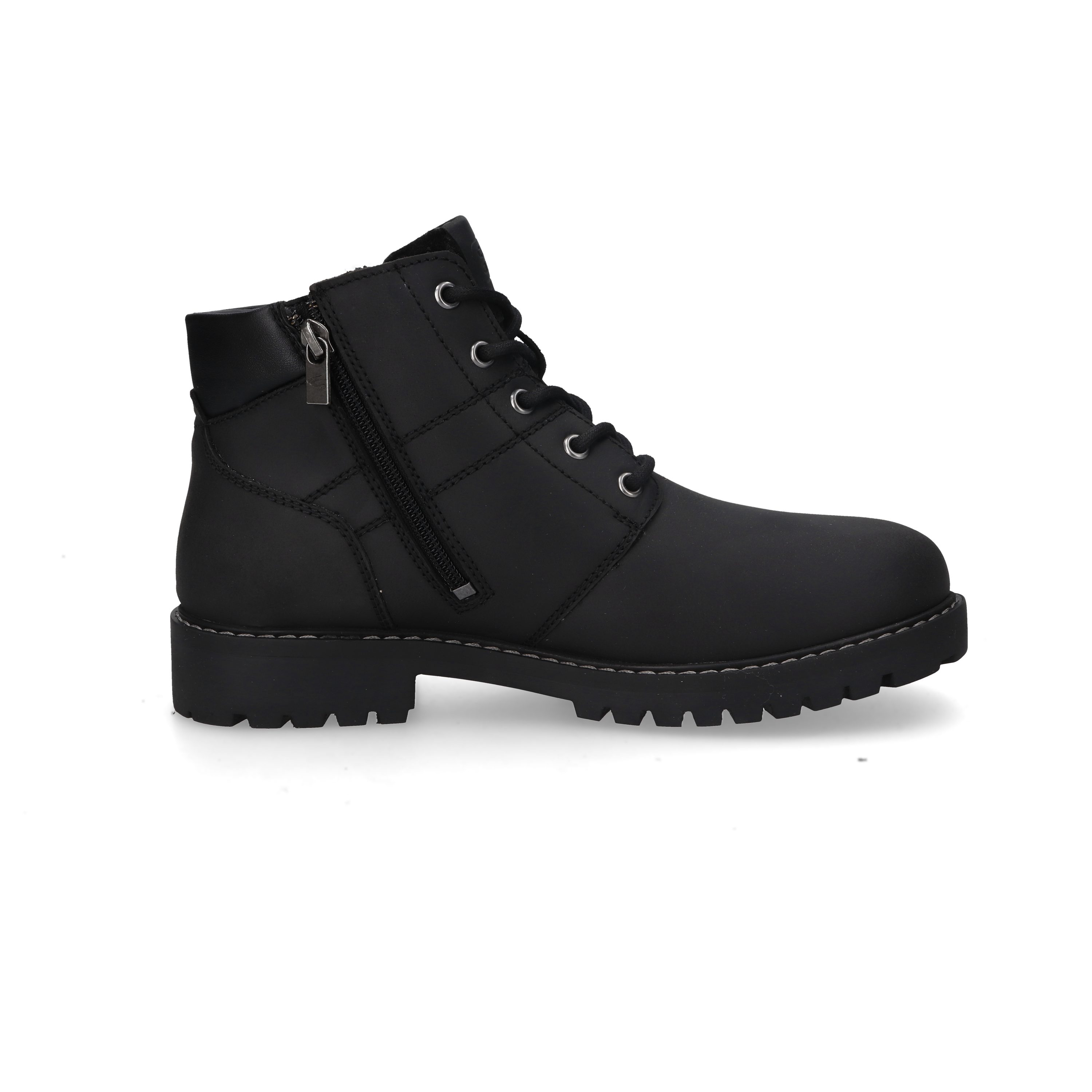 camel active Winterboots Schnürstiefel mit Profilsohle und Warmfutter