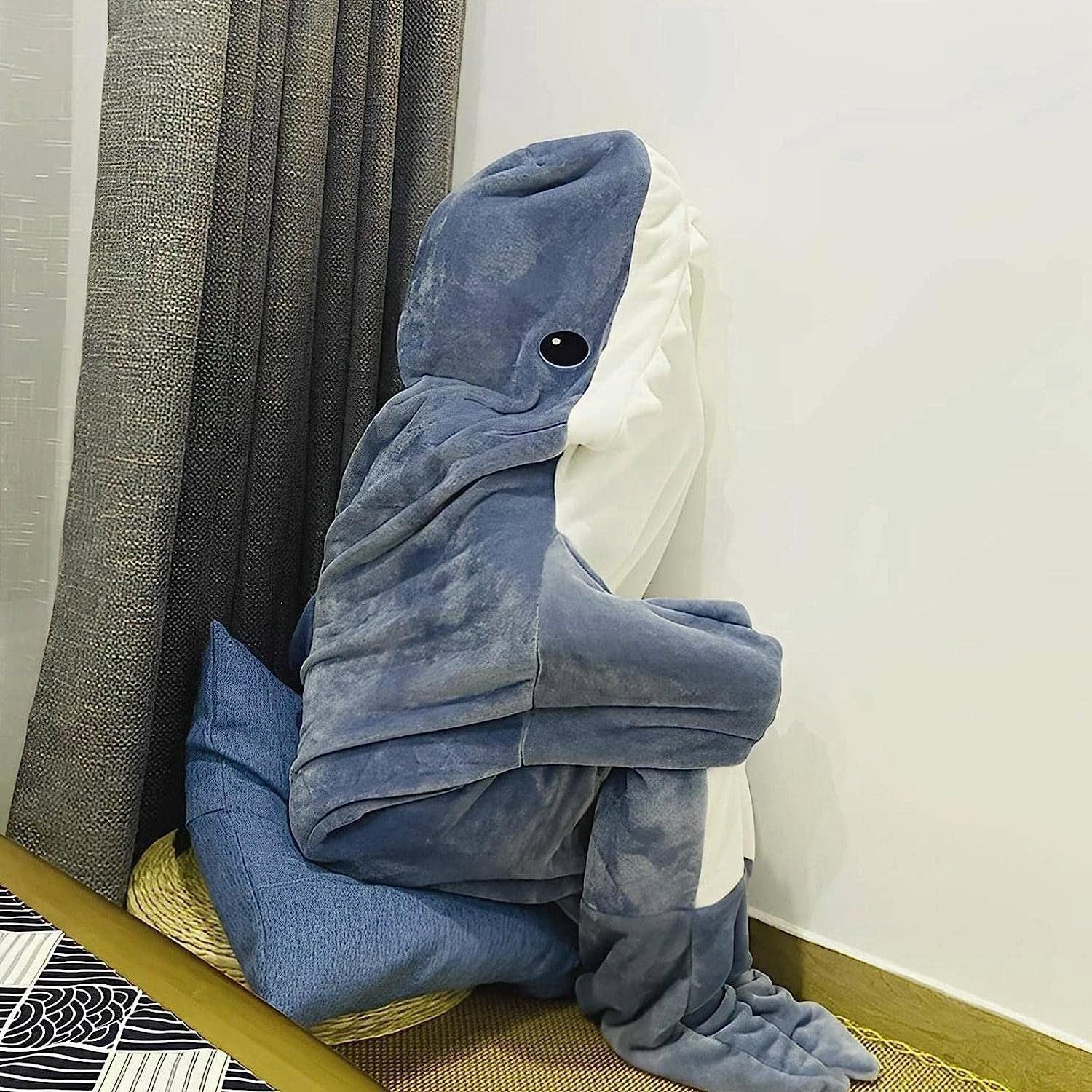 Kinderdecke Kinderdecken Wohndecke Shark Blanket,Hai Decke Zum Anziehen, AUKUU