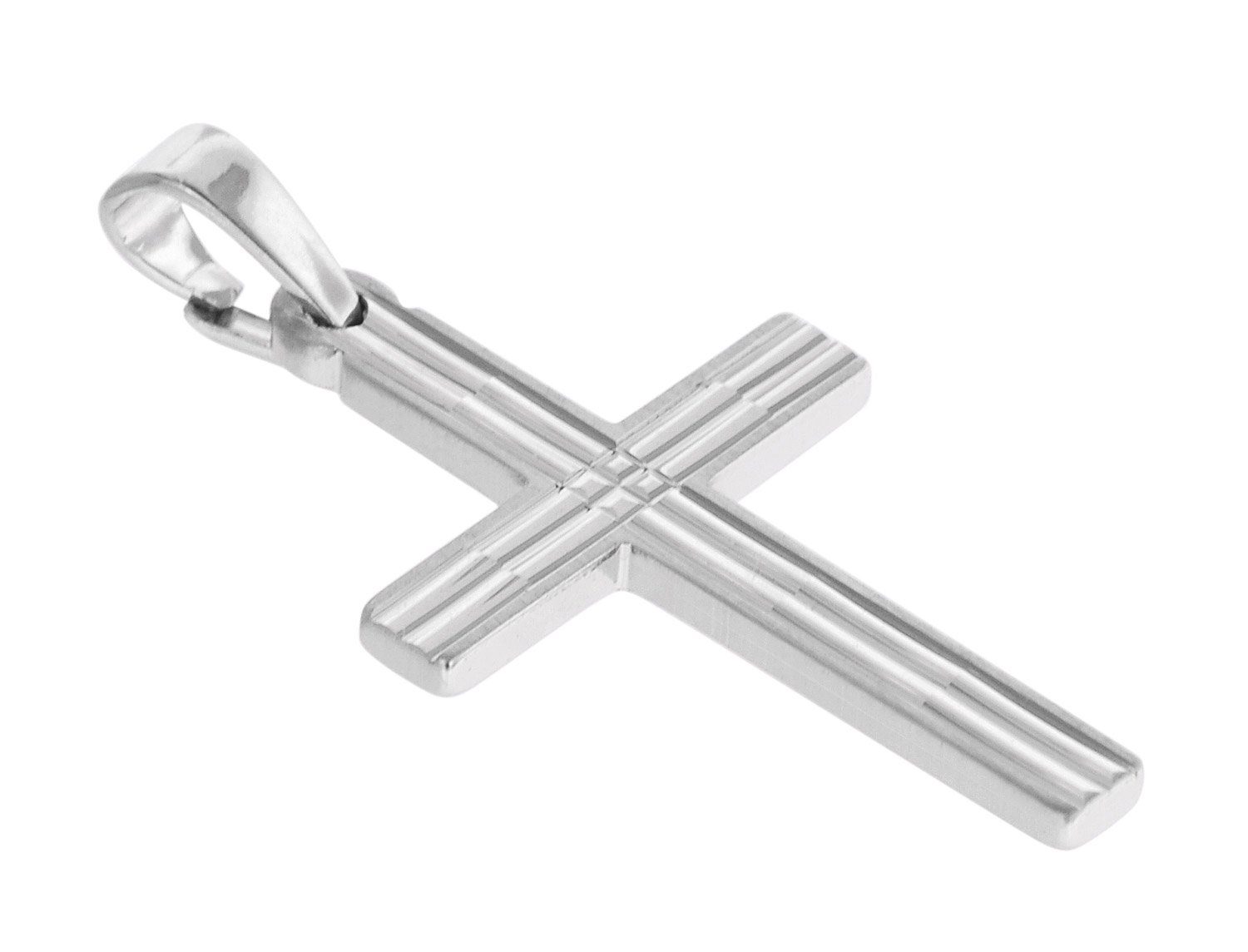 trendor Kreuzkette 35851, Kreuz mit Herren 925 Silber 50 cm