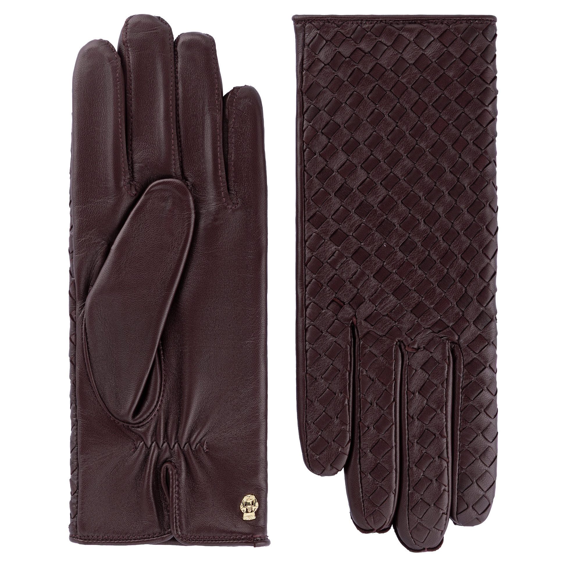 Roeckl Lederhandschuhe FAENZA Handgewebte Lederhandschuhe