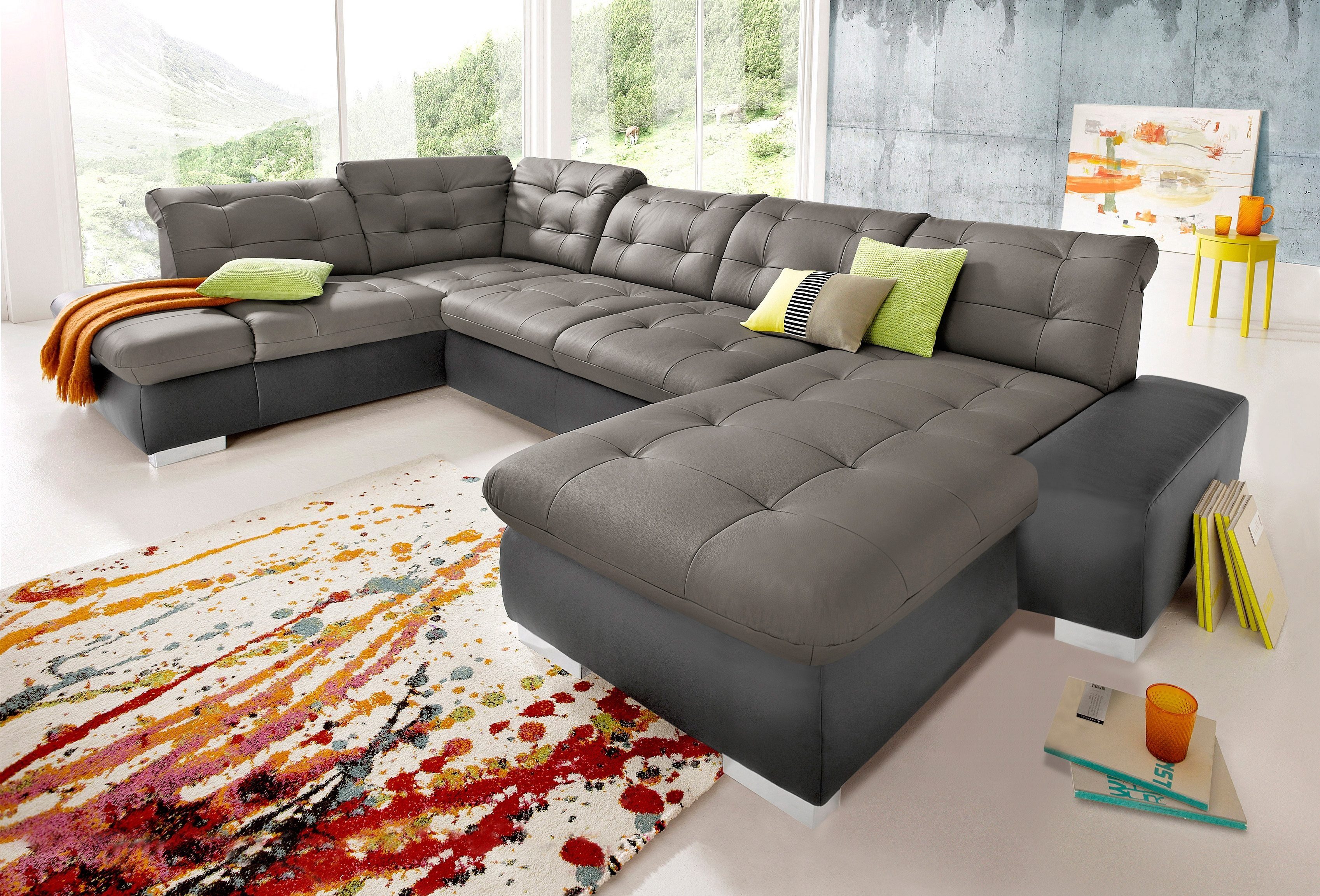 sit&more Wohnlandschaft "Palomino U-Form", wahlweise in XL oder XXL günstig online kaufen