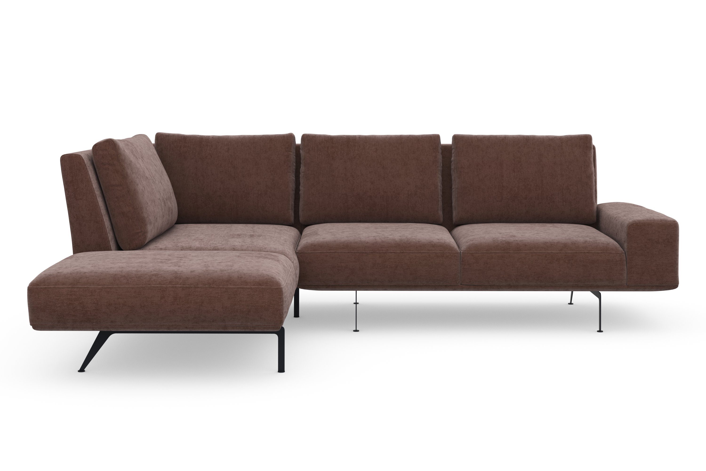 machalke® Ecksofa, mit schöner Bodenfreiheit