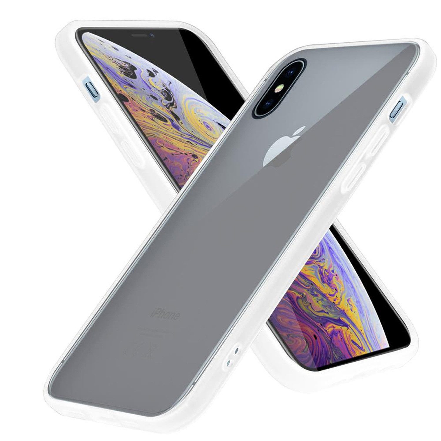 Cadorabo Handyhülle Apple iPhone XS MAX Apple iPhone XS MAX, Handy Schutzhülle - Hülle - Ultra Slim Hard Cover Case - Bumper