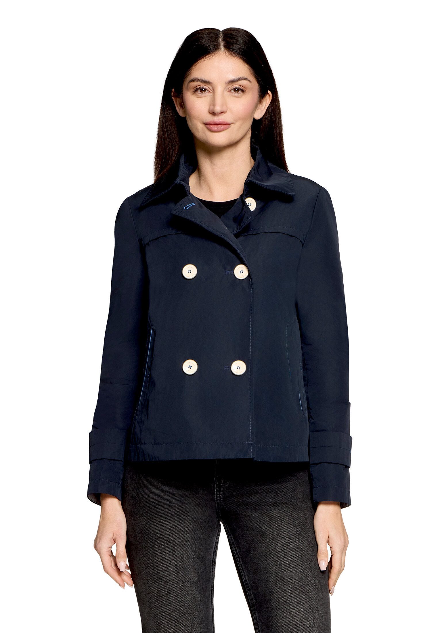 Amber & June Sommerjacke Damen mit Kragen