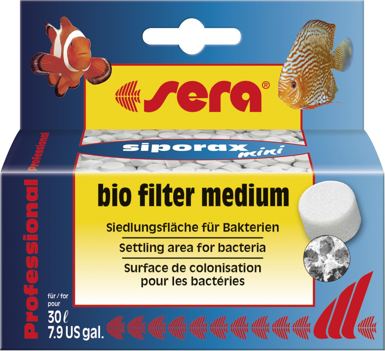 Sera Aquariumfilter Sera Aquariumfiltermedium siporax mini