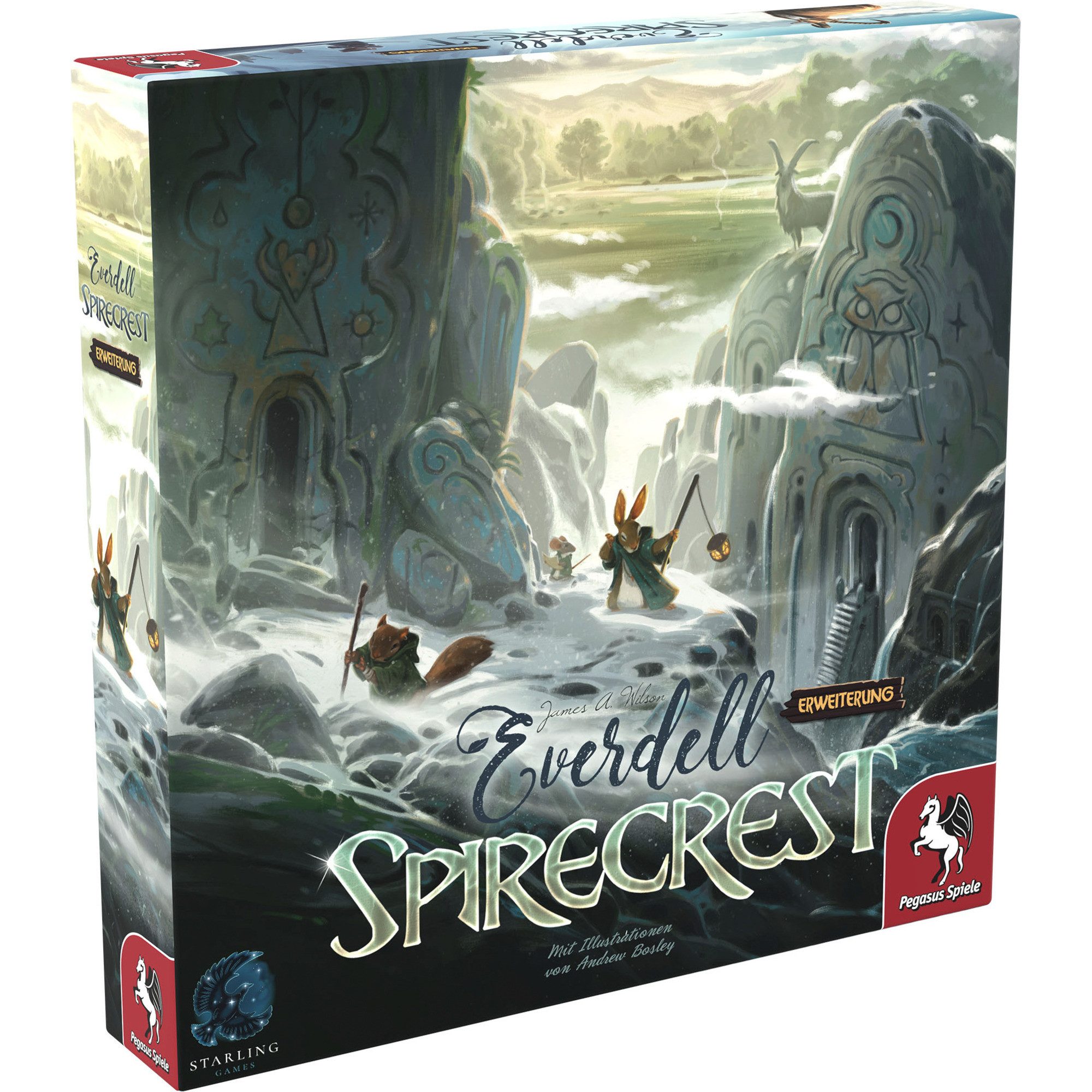 Pegasus Spiel Pegasus Everdell: Spirecrest, Brettspiel