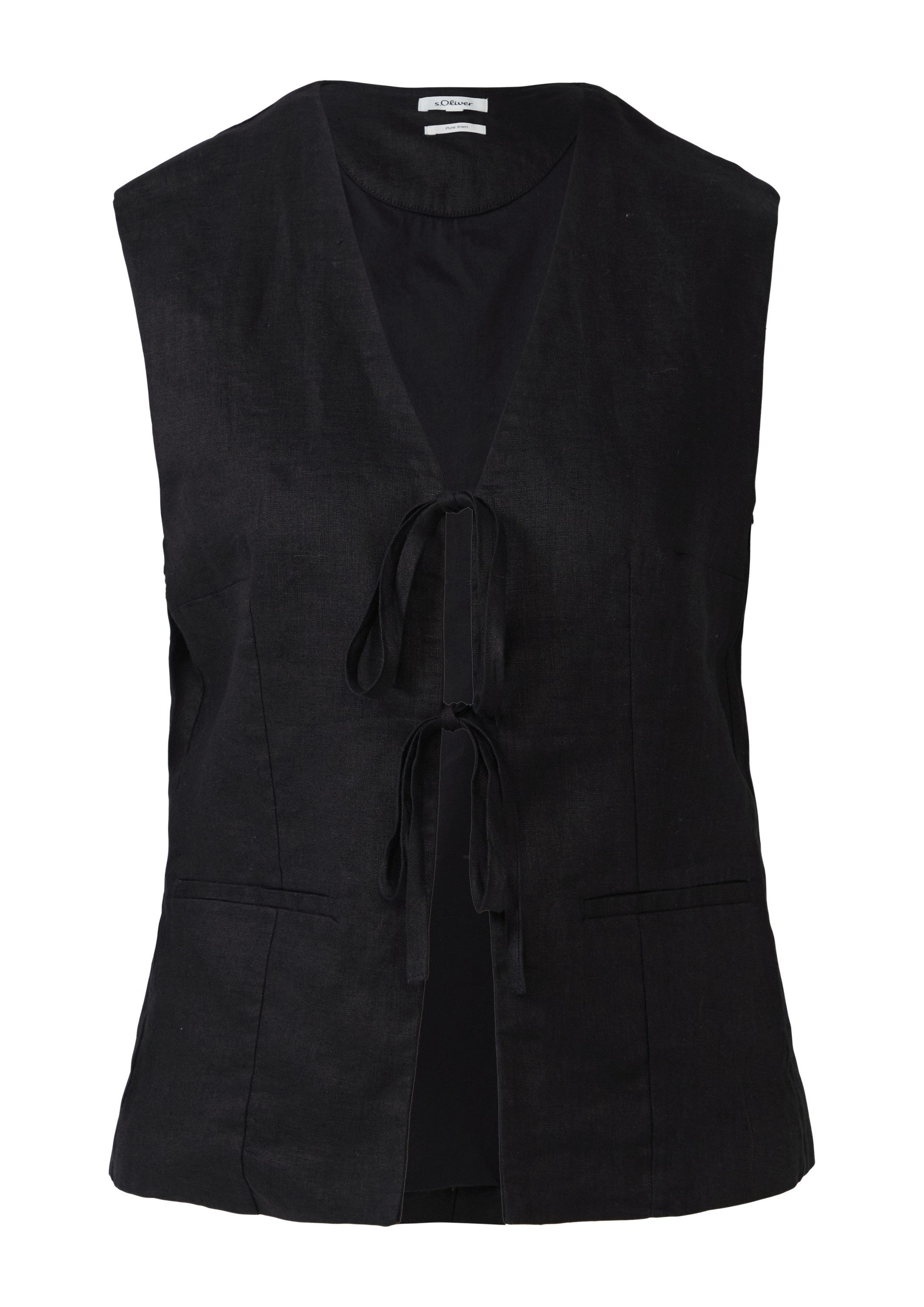s.Oliver Funktionsweste Indoor-Weste Weste aus Leinen günstig online kaufen
