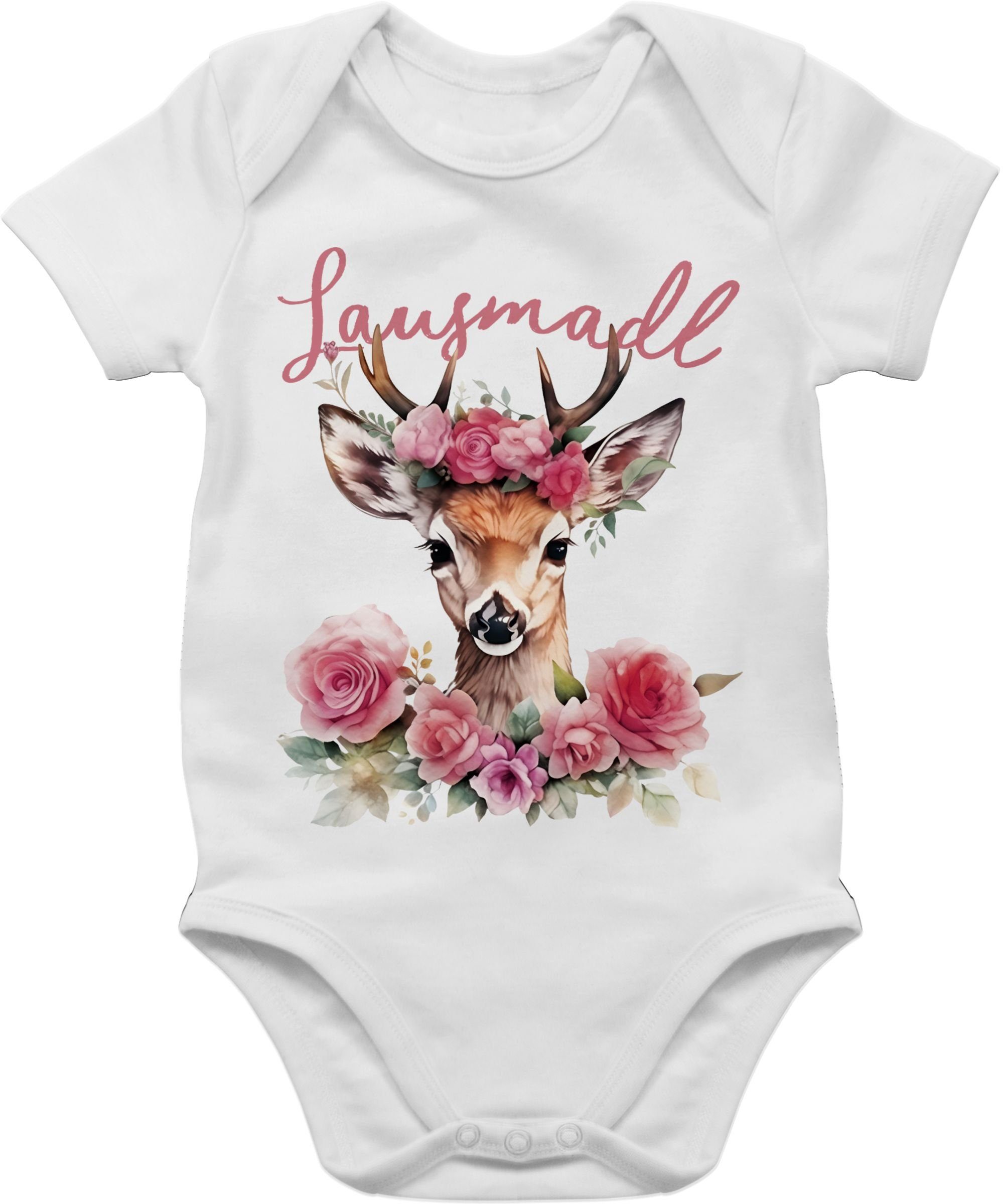Shirtbody Lausmadl Reh Geweih I Lausemädchen I Freches Mädchen I Lausmädchen I L