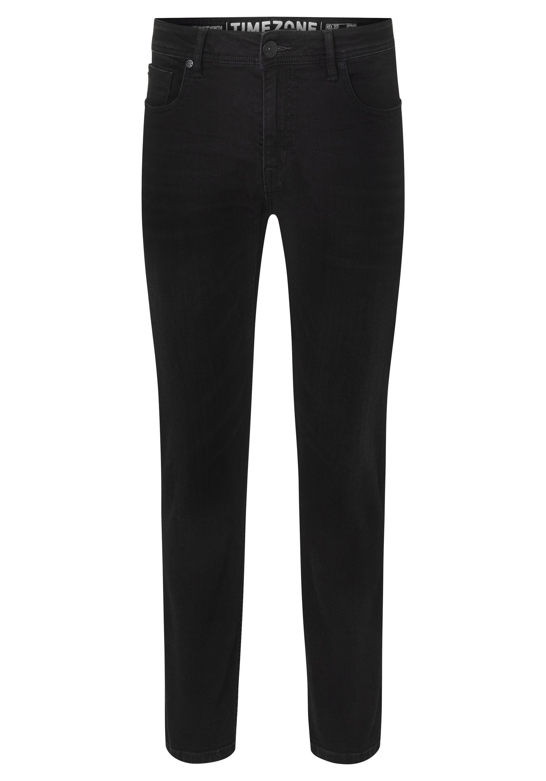 TIMEZONE Slim-fit-Jeans Slim Fit Jeans Stretch Denim Stone Wash für Herren (1-tlg) Baumwolle unifarben windabweisend Reißverschluss modisch-Style