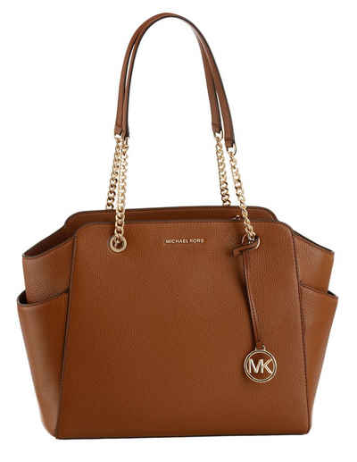 MICHAEL KORS Shopper JACQUELYN MD TZ CHAIN TOTE, mit dekorativem Anhänger