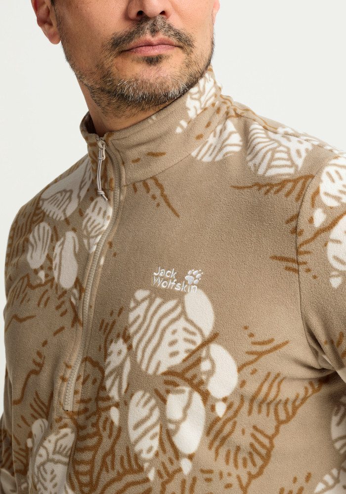 Jack Wolfskin Stehkragenpullover PAW ERA 100 PRINT HZ M – Bild 5 von 5