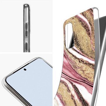 CoolGadget Handyhülle Marmor Slim Case für Samsung Galaxy S20 6,2 Zoll, Hülle Dünne Silikon Schutzhülle für Samsung S20 Hülle