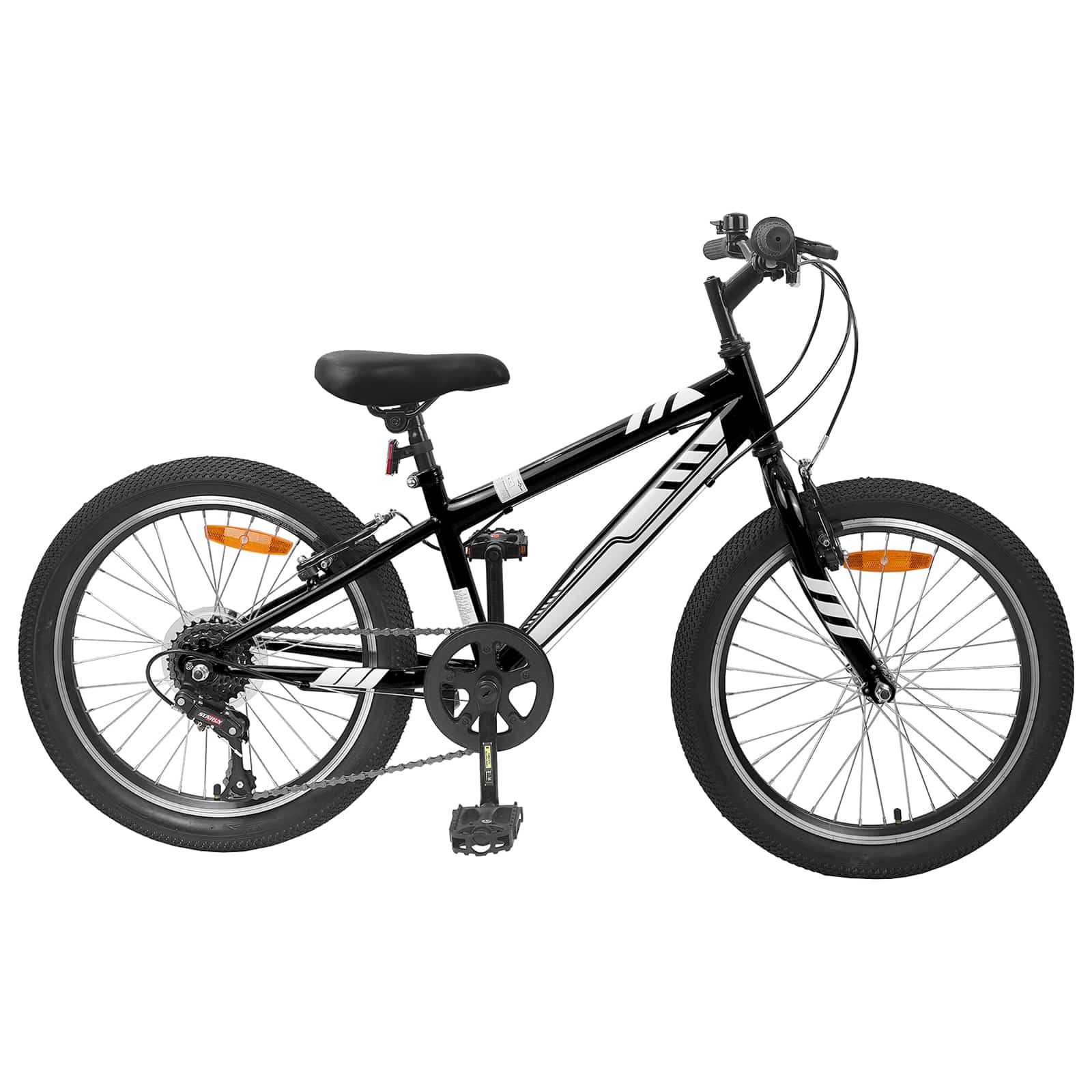 vidaXL Kinderfahrrad 20-Zoll Fahrrad Kinderfahrrad Mountainbike 20 Zoll 6-Speed für 5-8 Jah