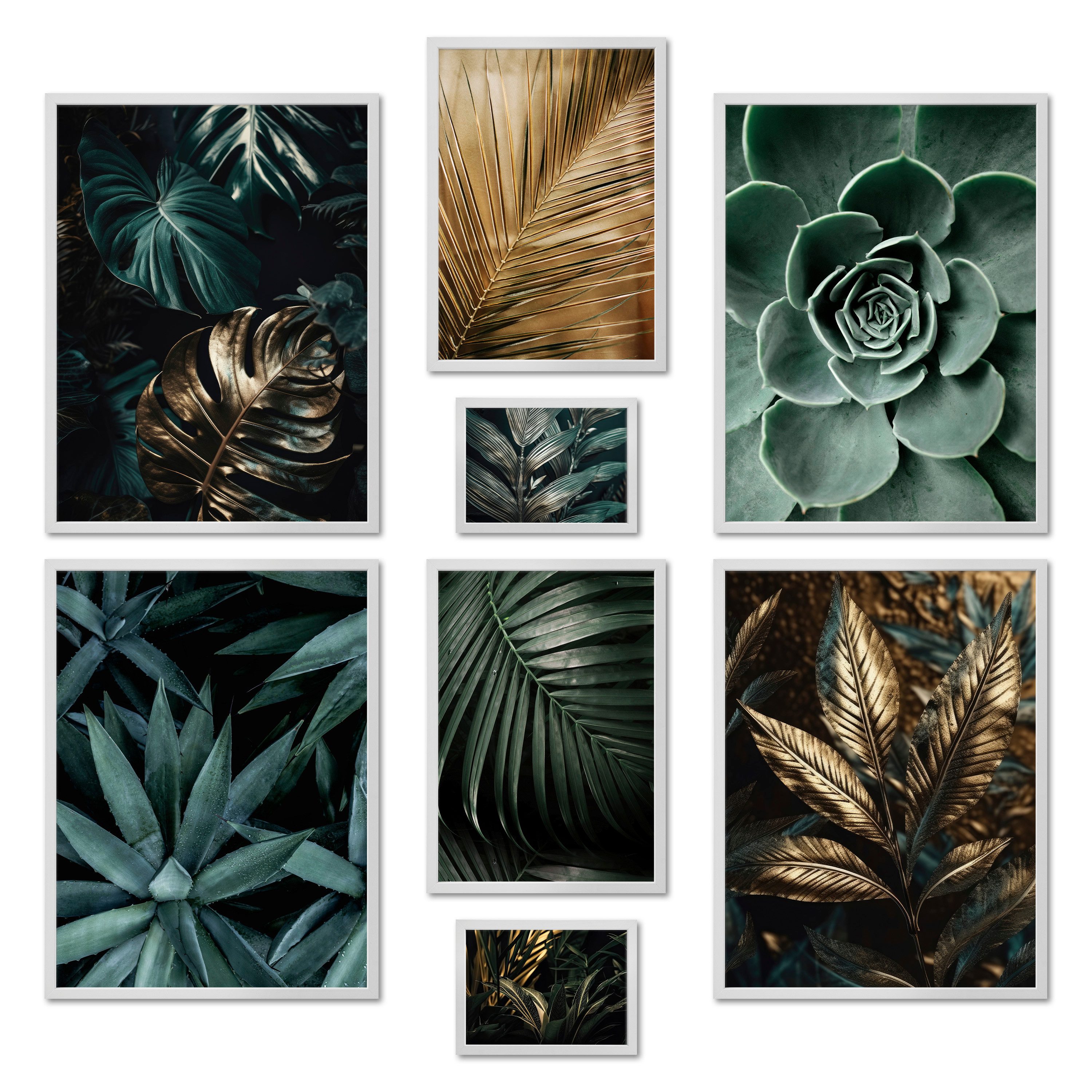 ARTFAVES Bilder-Collage Poster Set - GOLD günstig online kaufen