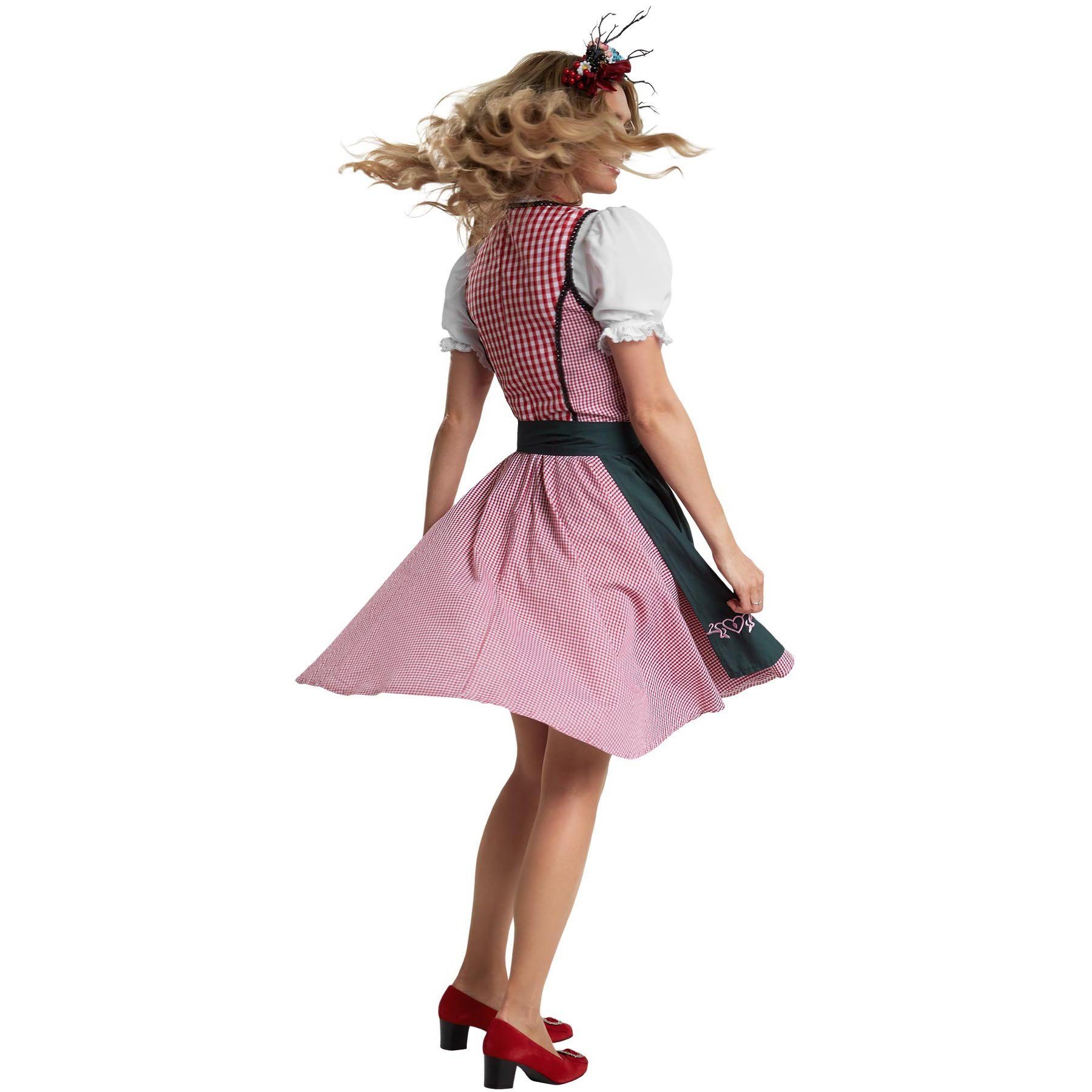dressforfun Dirndl Frauenkostüm Mini-Dirndl Berchtesgaden Modell 2