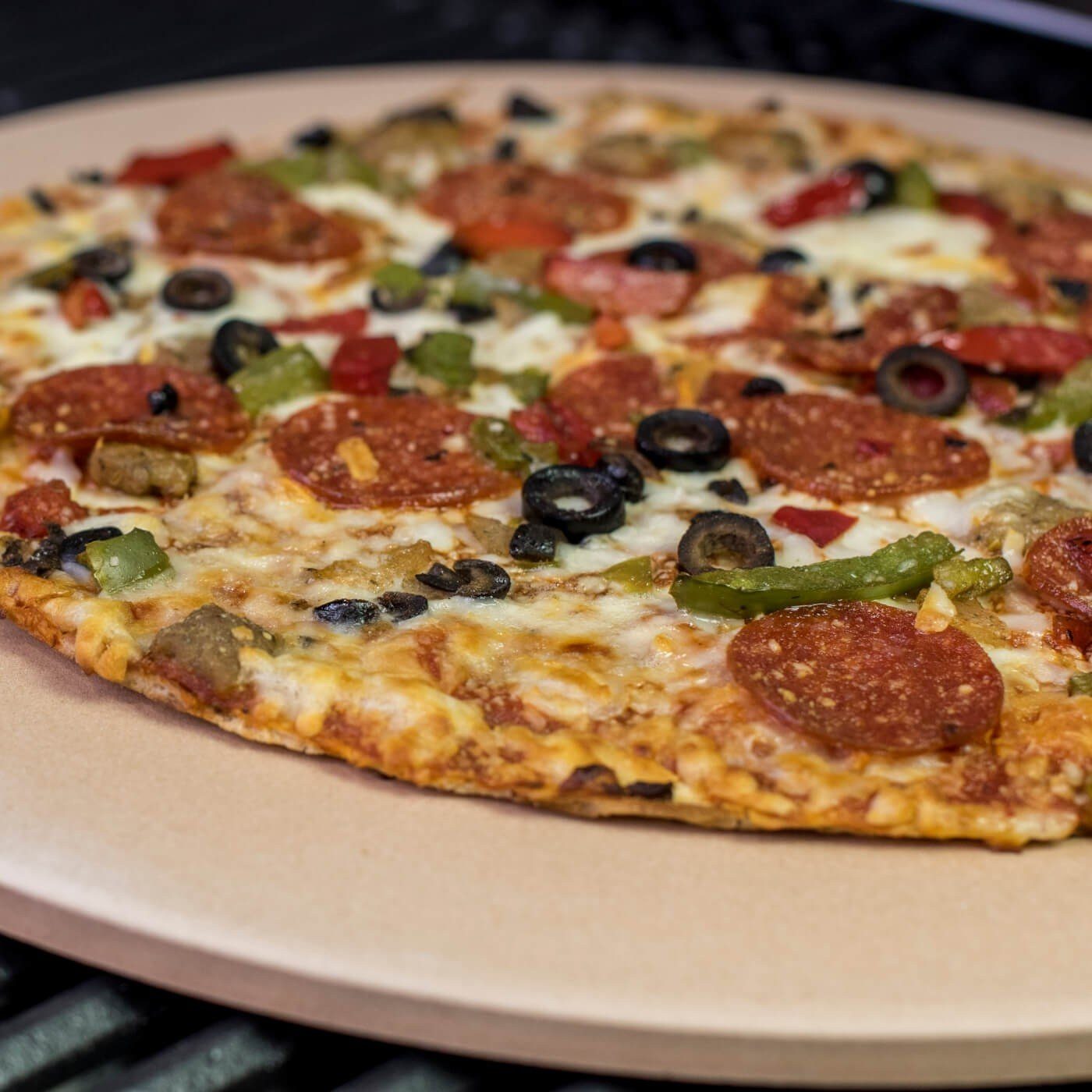 Char-Broil Grillplatte Pizzastein-Set