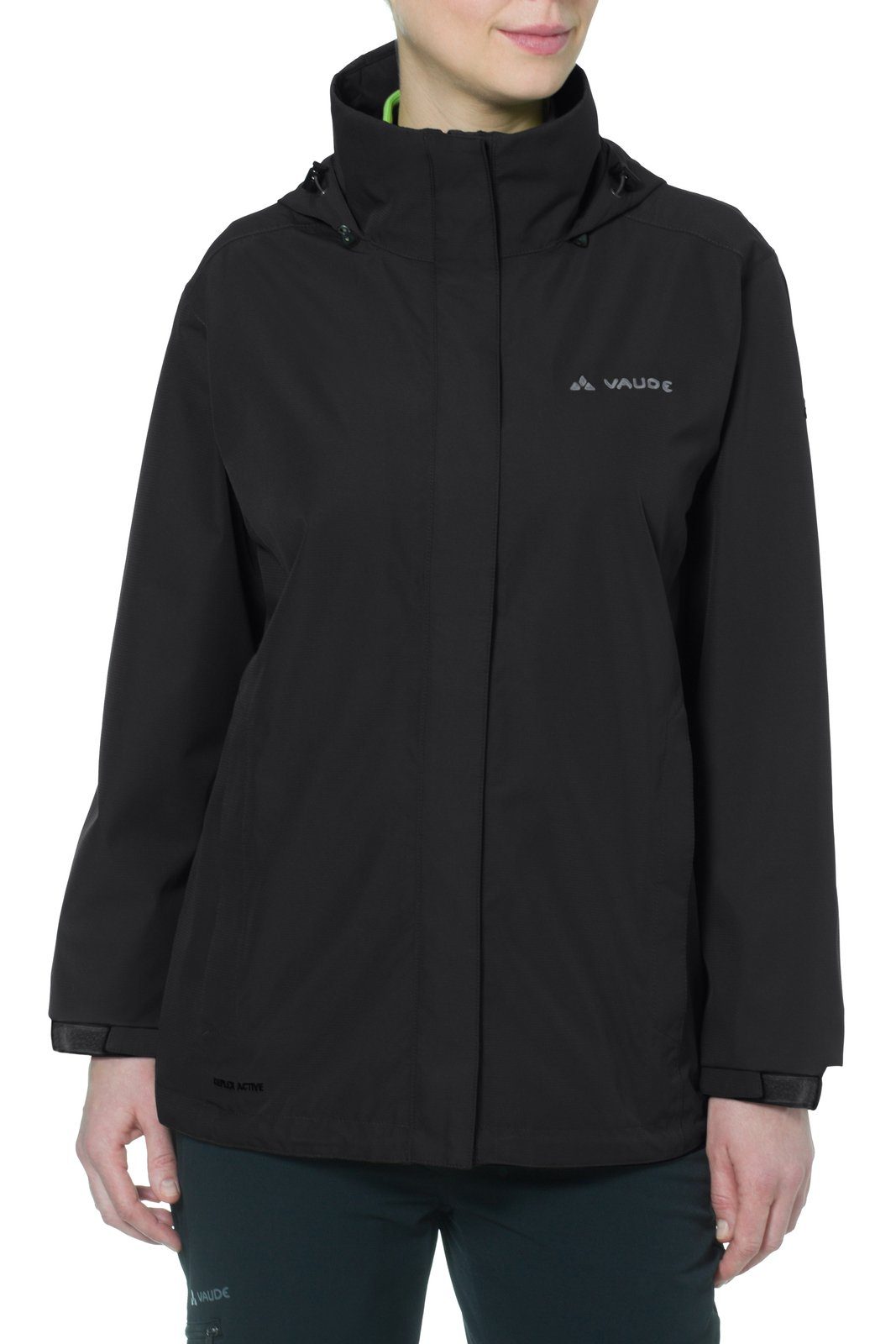 Klimaneutral black Escape Women's Jacket VAUDE (1-St) Light Outdoorjacke kompensiert