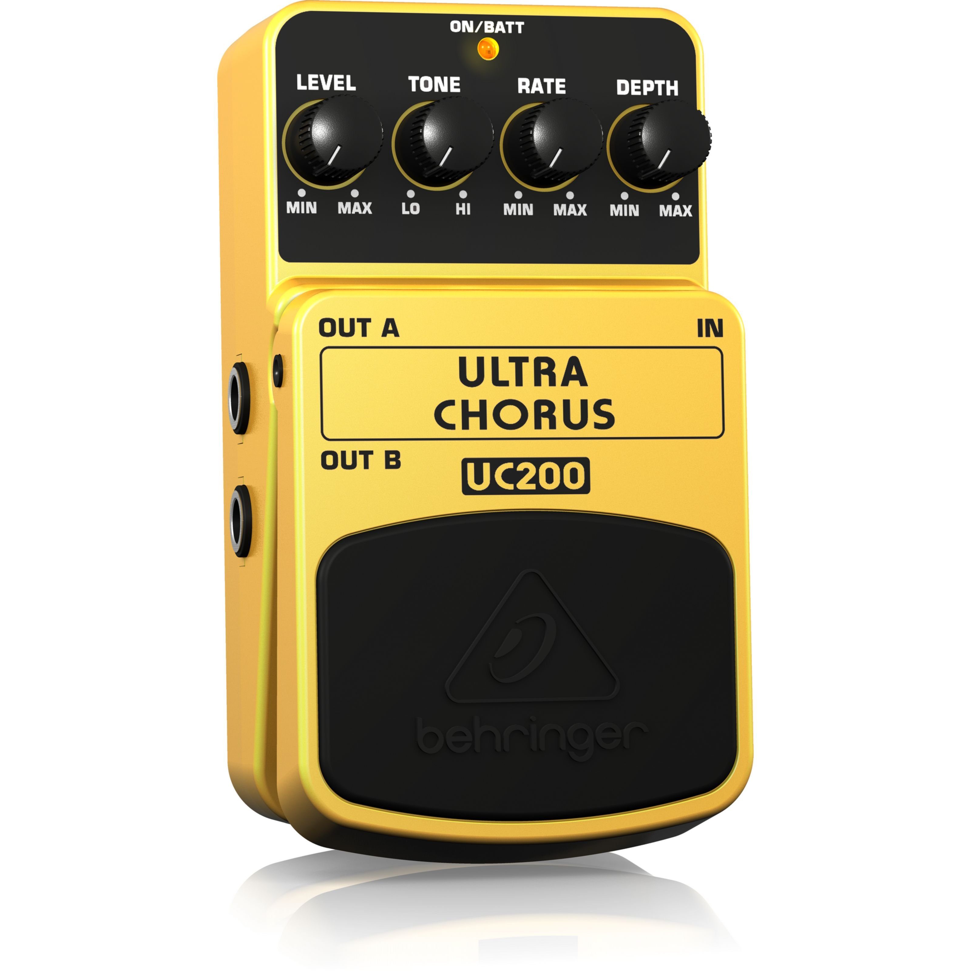Behringer Musikinstrumentenpedal, (Effekte, Modulationseffekte), UC200 Ultra Chorus - Modulations Effektgerät für Gitarren