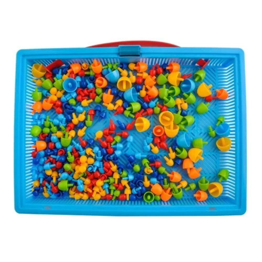 ISO TRADE Steckpuzzle Pilz Puzzle Lernspielzeug, günstig online kaufen