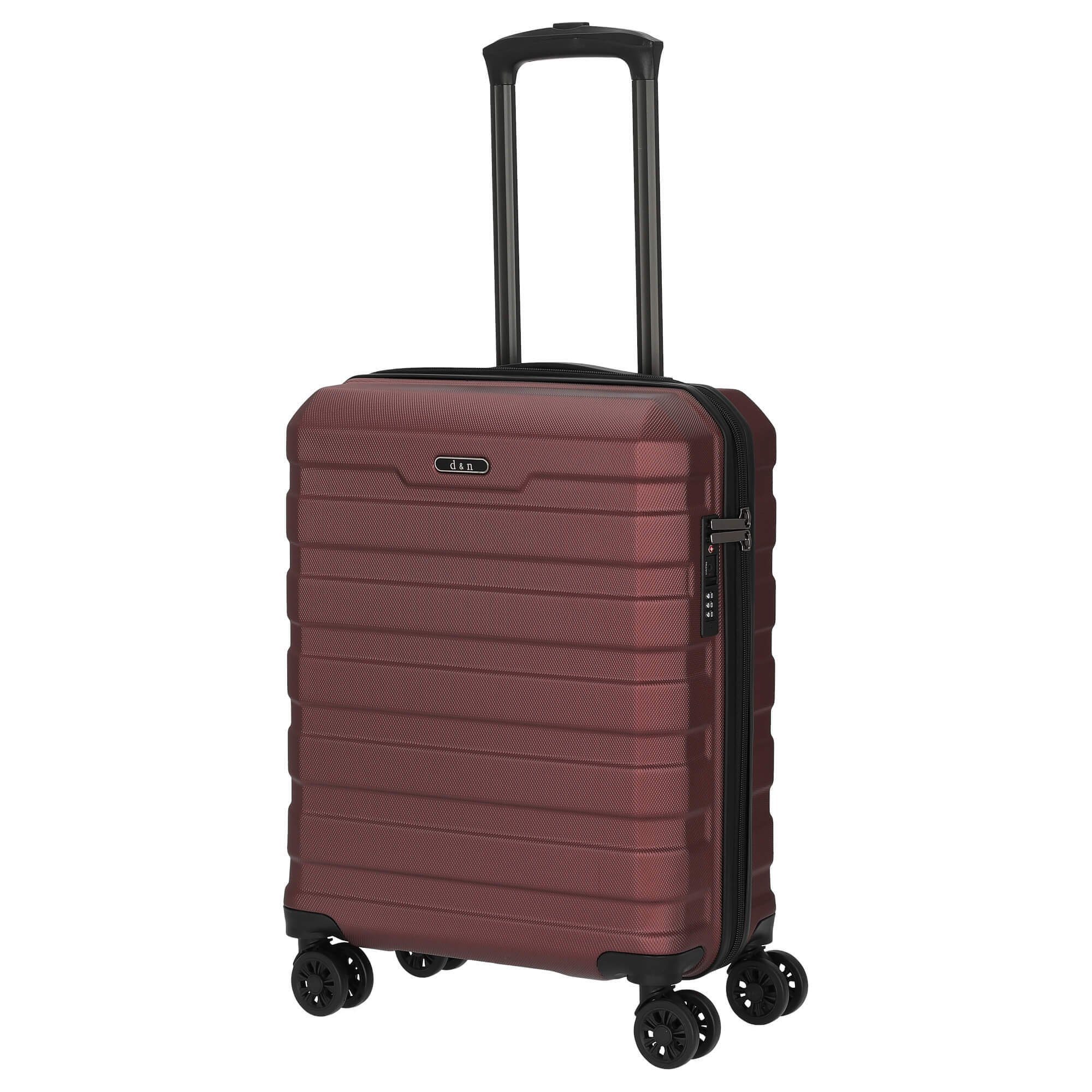 cm, - Trolley Travel S 54 Rollen bordeaux 4 2400 4-Rollen-Trolley Line D&N