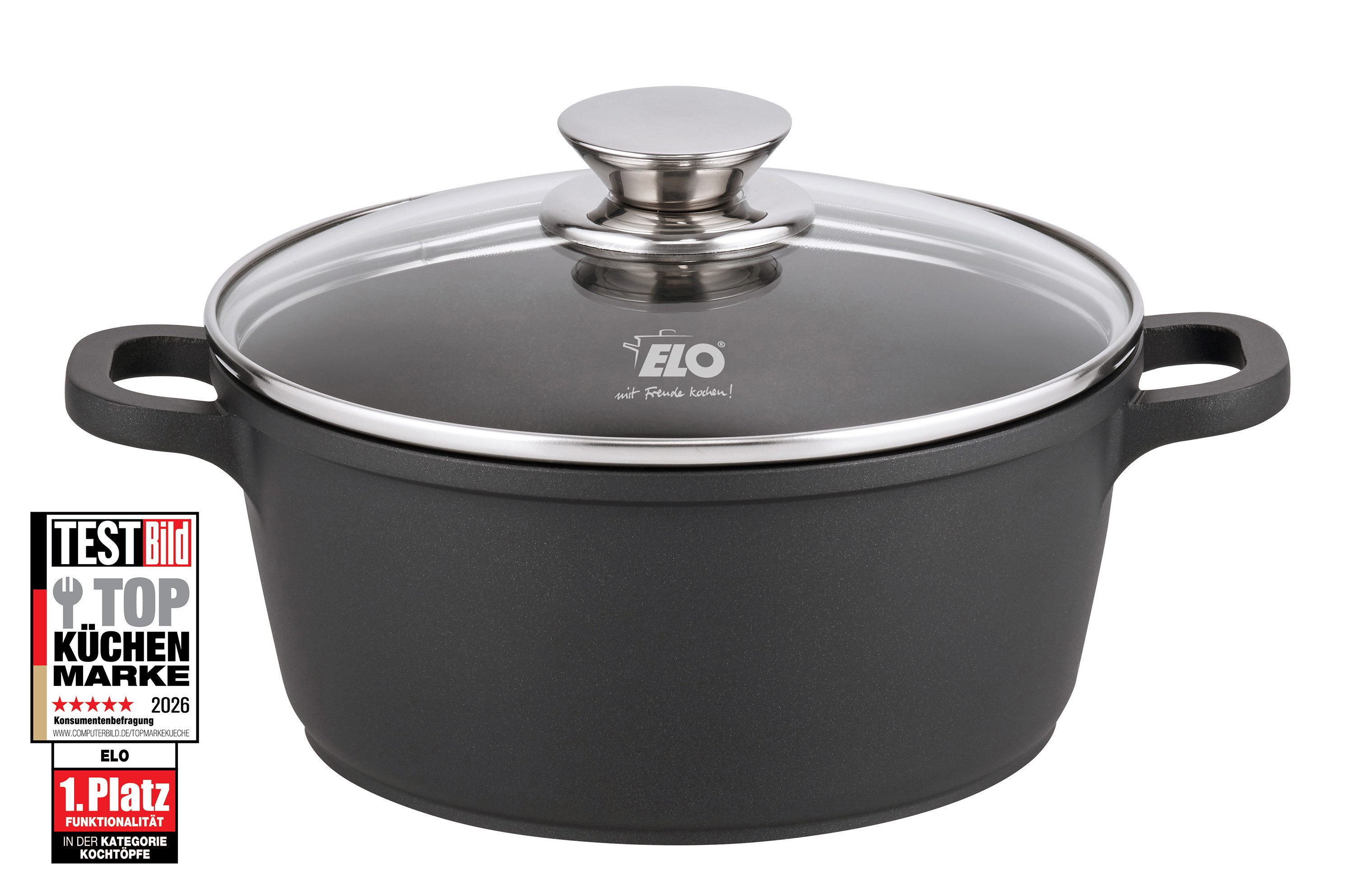 Elo Kochtopf Alucast, Aluminiumguss (1-tlg), Induktion