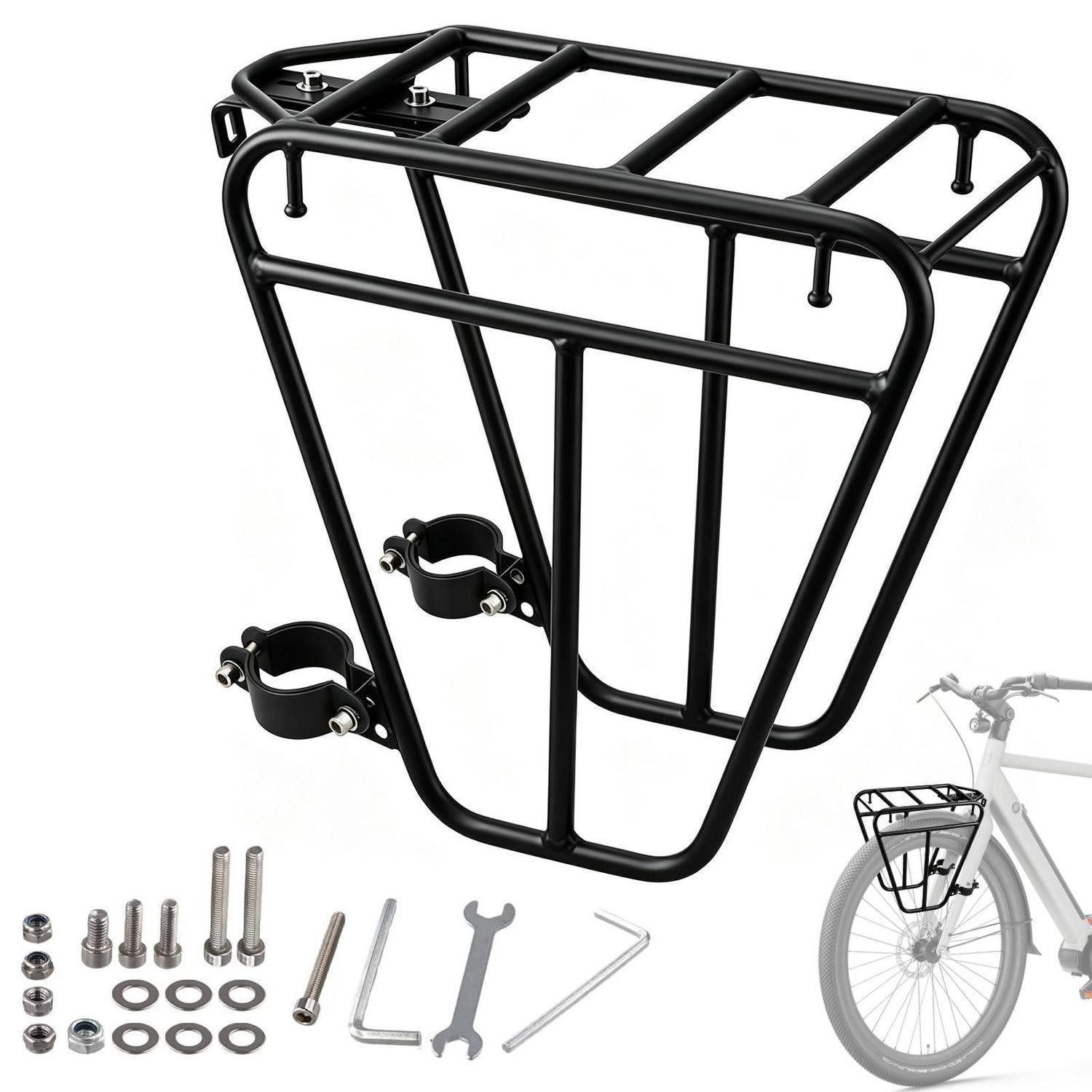 LuxusKollektion Fahrrad-Gepäckträger Fahrrad Gepäckträger Vorne (1-St)