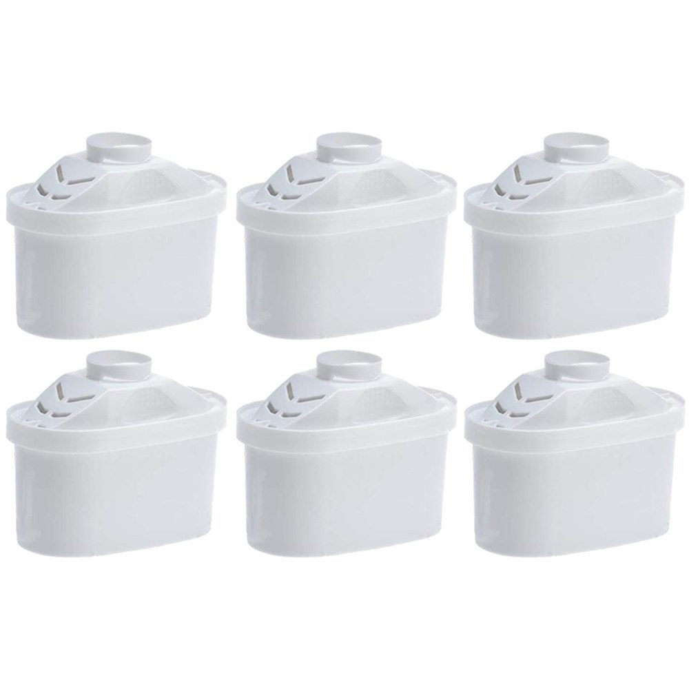 Trade-Shop Wasserfilter 6x passend für Elemaris BWT PearlCo L-PF604 BF-002 JSHO-02, Zubehör für Mavea 1001122 L-PF604 BF-002 JSHO-02, Filterkartusche / Wasserfilter / Wasserfilter-Kartusche