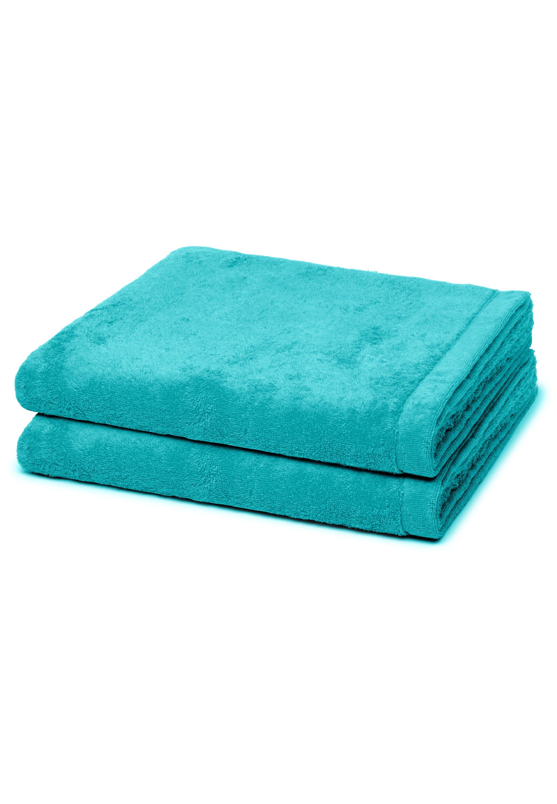 Cawö Handtuch Set Lifestyle, Walkfrottee (Spar-Set, 2-St), 2 X Duschtuch im Set - Baumwolle - Weich und extra flauschig