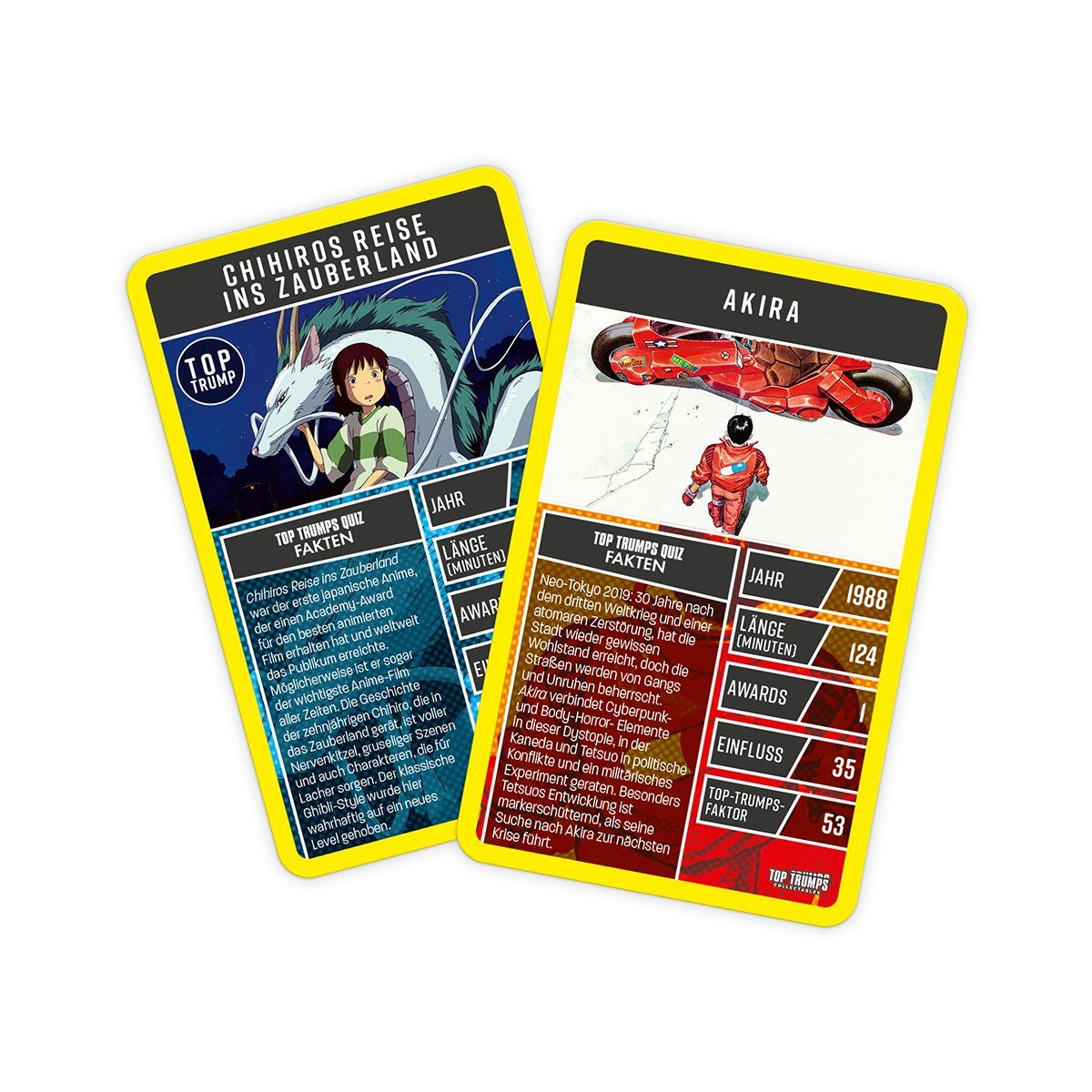 Winning Moves Spiel Top Trumps Collectables - Anime, Quartett
