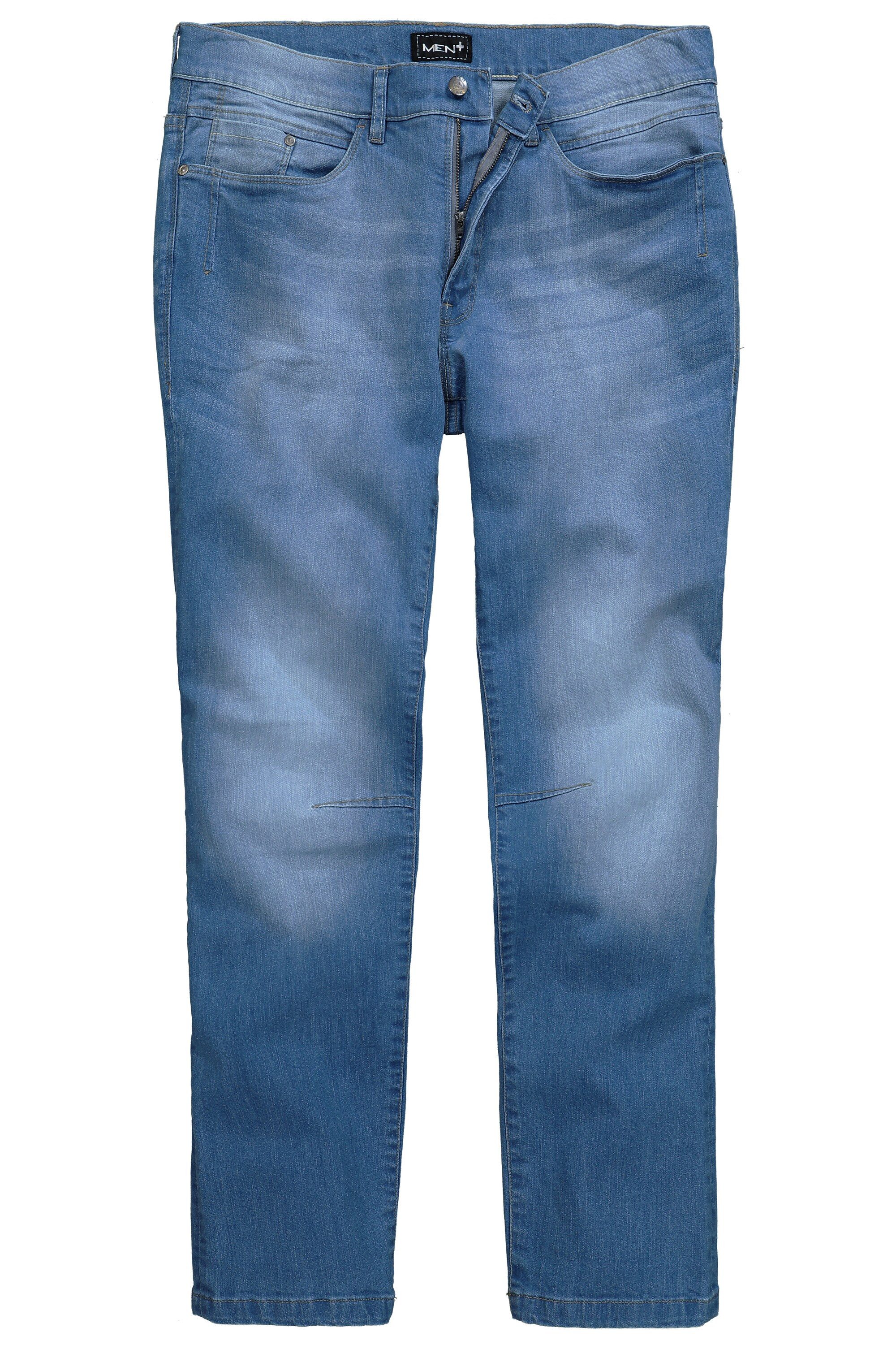 Men Plus 5-Pocket-Jeans Men+ Jeans Denim günstig online kaufen