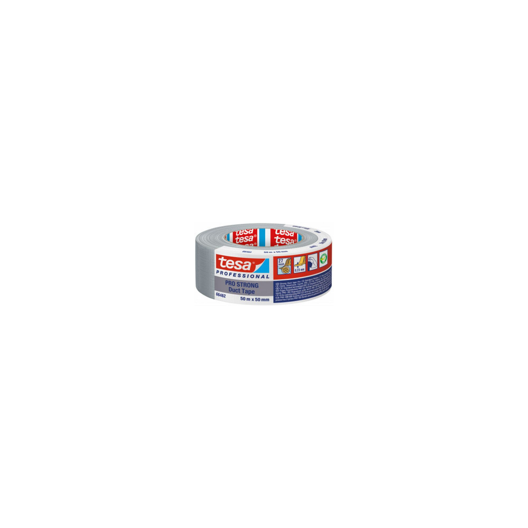 tesa Klebeband Duct Tape PRO STRONG,66462 silb 50m:50mm 6 Stk