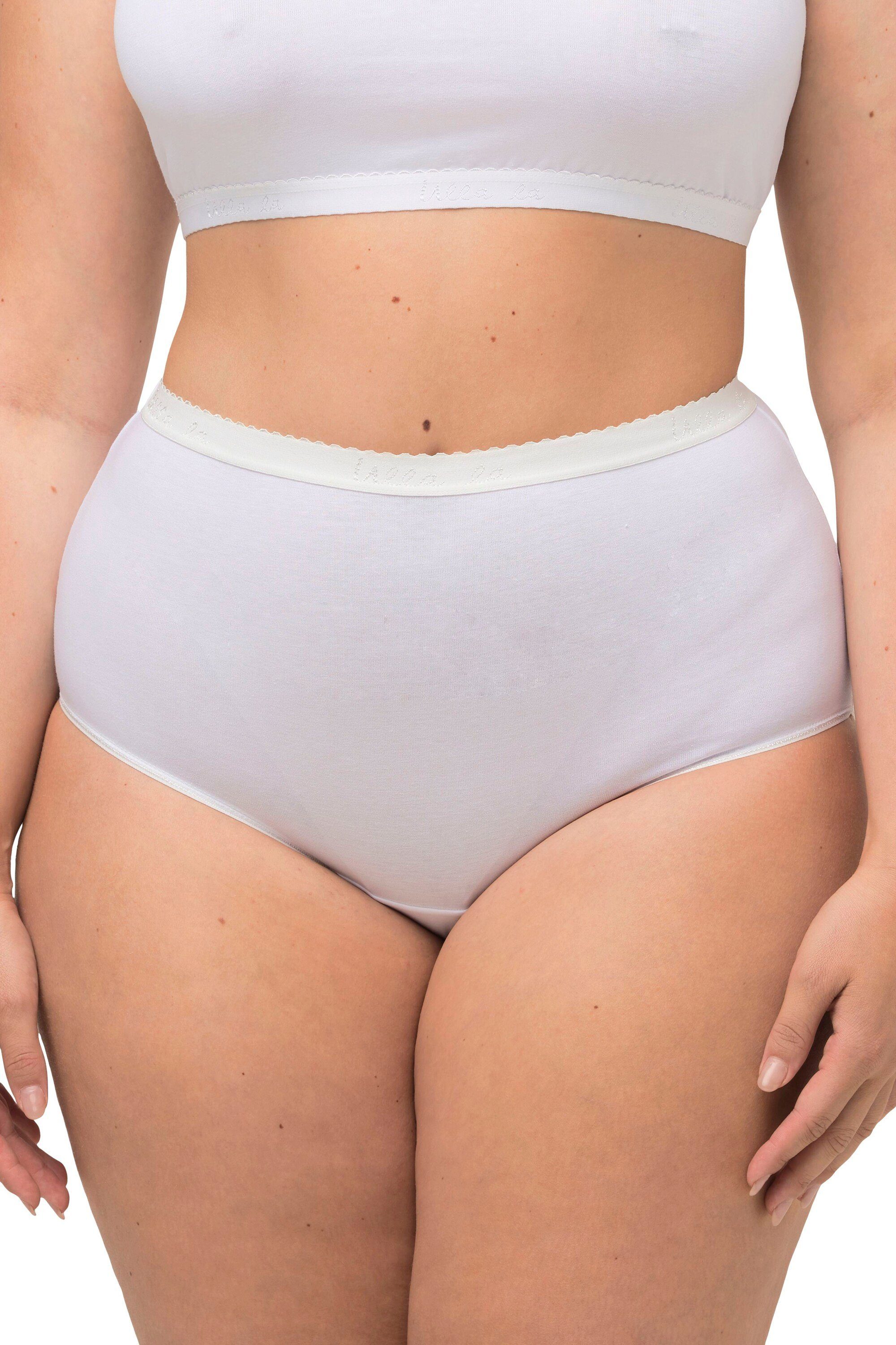 Ulla Popken Slip Maxislips 3er-Pack High Waist (3-St)
