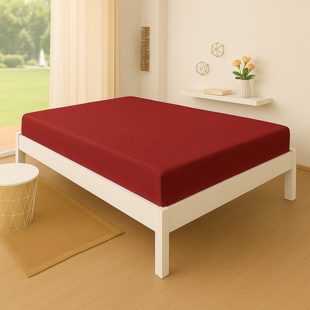 TRAUMSCHLAF Spannbettlaken Biber-Melange, Biber, Gummizug: Rundumgummi, (1 günstig online kaufen