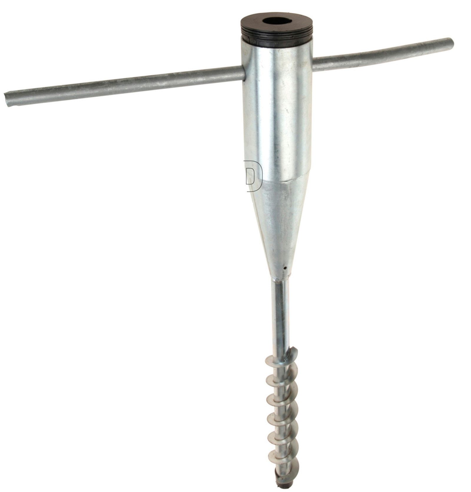 Koopman Einschraub-Bodenhülse Erddübel Schirmständer Bodendübel Bodenhülse, (Stück, 1-St., Packung), Ø25-55mm, Eindrehhülse, Inkl. Verschlußkappe, Schraubhülse – Bild 2 von 4