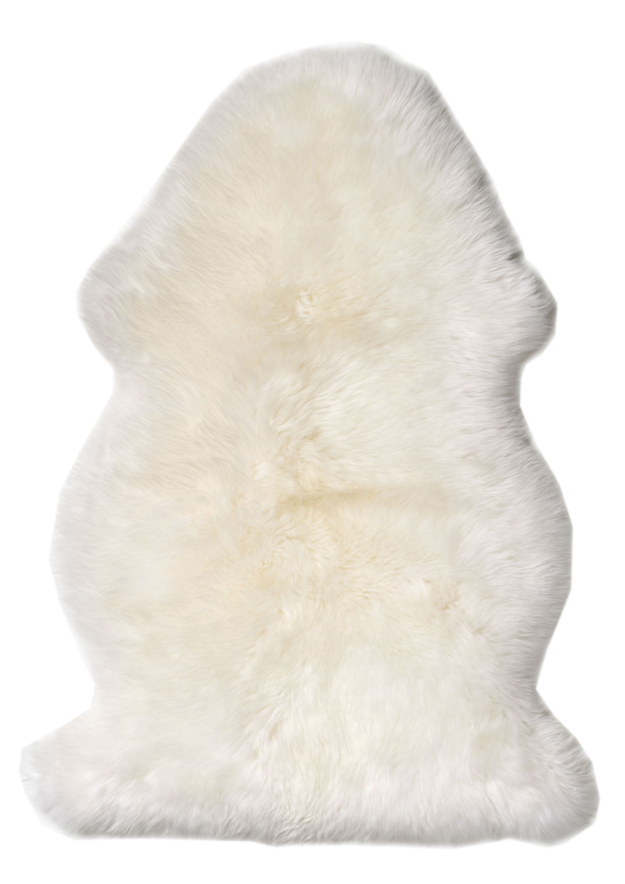 Böing Carpet Fellteppich Lammfell Naturweiß, fellförmig, Höhe: 50 mm günstig online kaufen